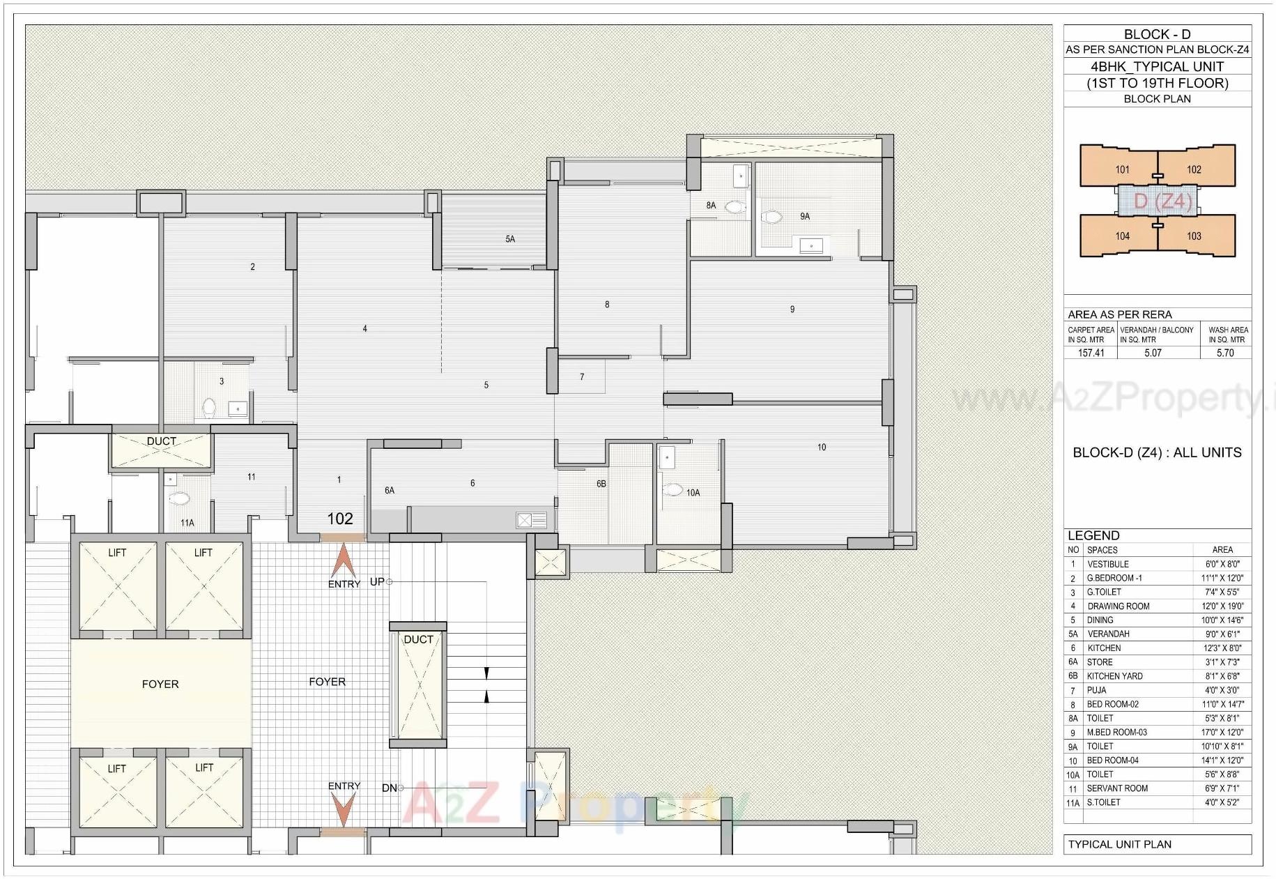 Layout of real estate project Riviera Springs located at Ahmedabad, Ahmedabad, Gujarat