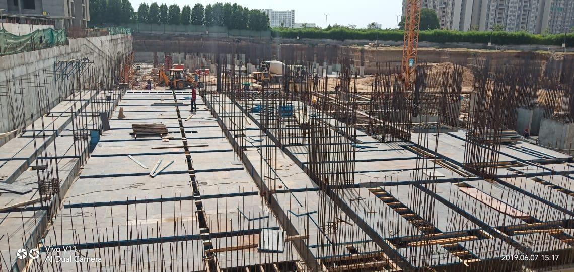 161474_const of real estate project Riviera Woods located at Shela, Ahmedabad, Gujarat