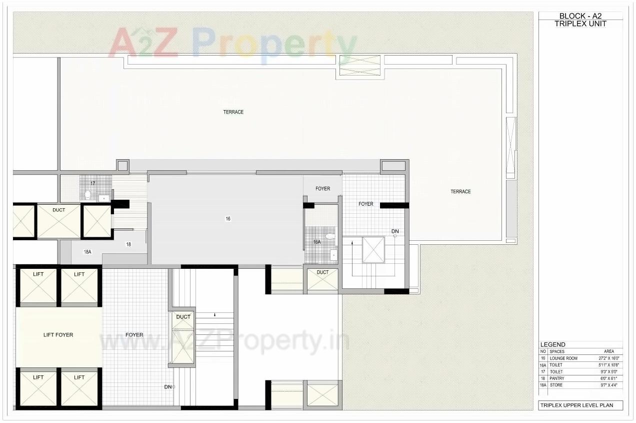 Layout of real estate project Riviera Woods located at Shela, Ahmedabad, Gujarat
