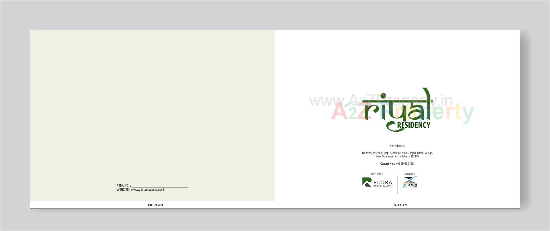  of real estate project Riyal Residency located at Ramol, Ahmedabad, Gujarat