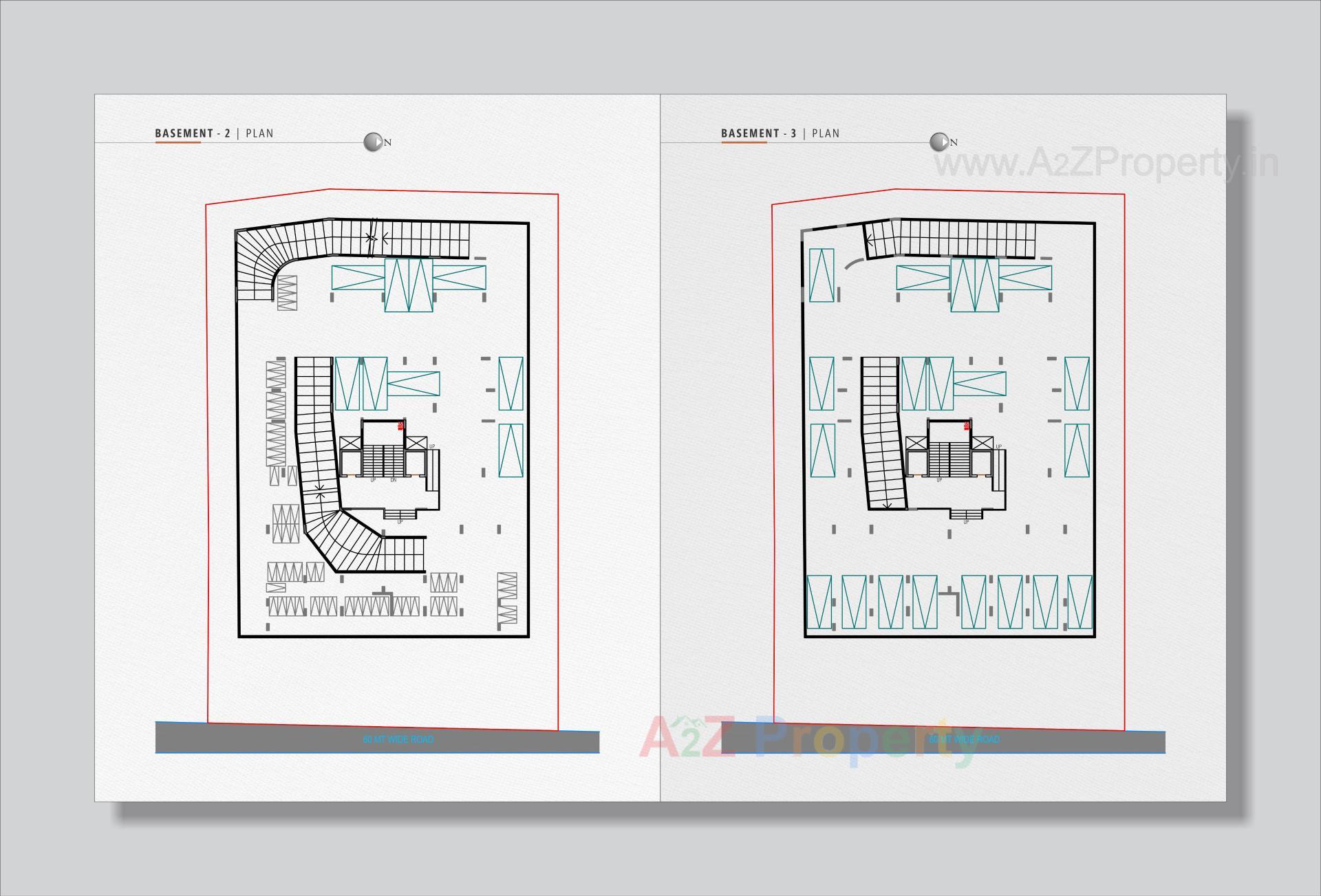 Layout of real estate project Rj Pashmina located at Chandkheda, Ahmedabad, Gujarat