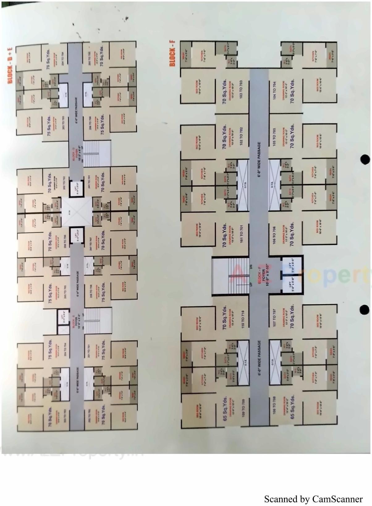 Layout of real estate project Roop Avenue located at Vatva, Ahmedabad, Gujarat