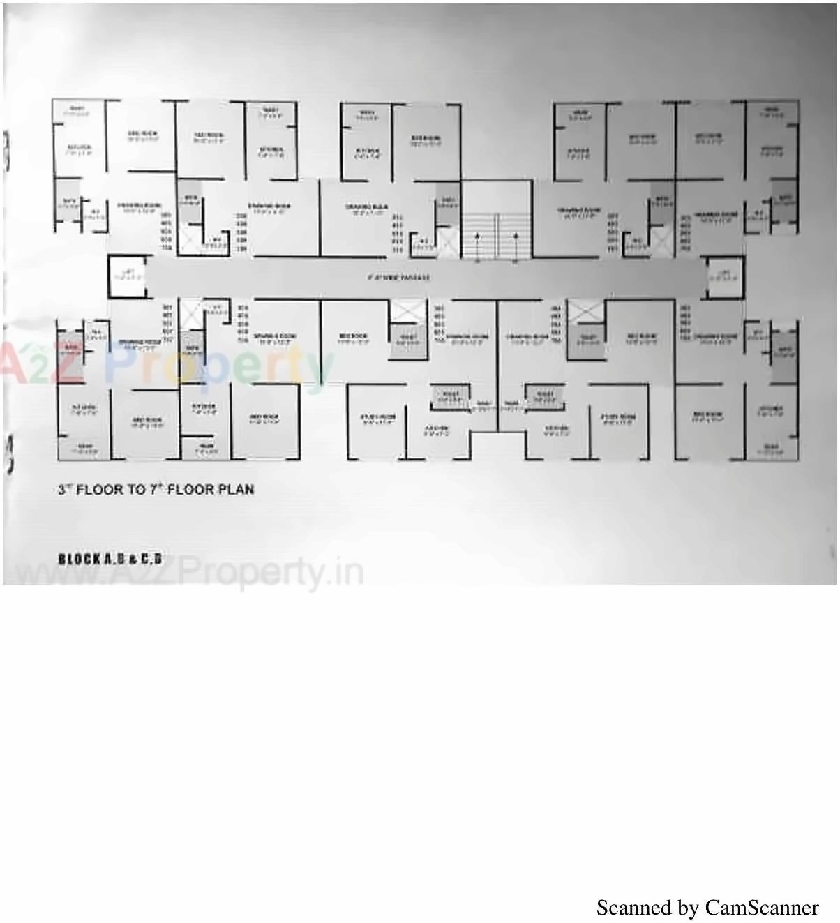 Layout of real estate project Roop Vatika located at Vatva, Ahmedabad, Gujarat