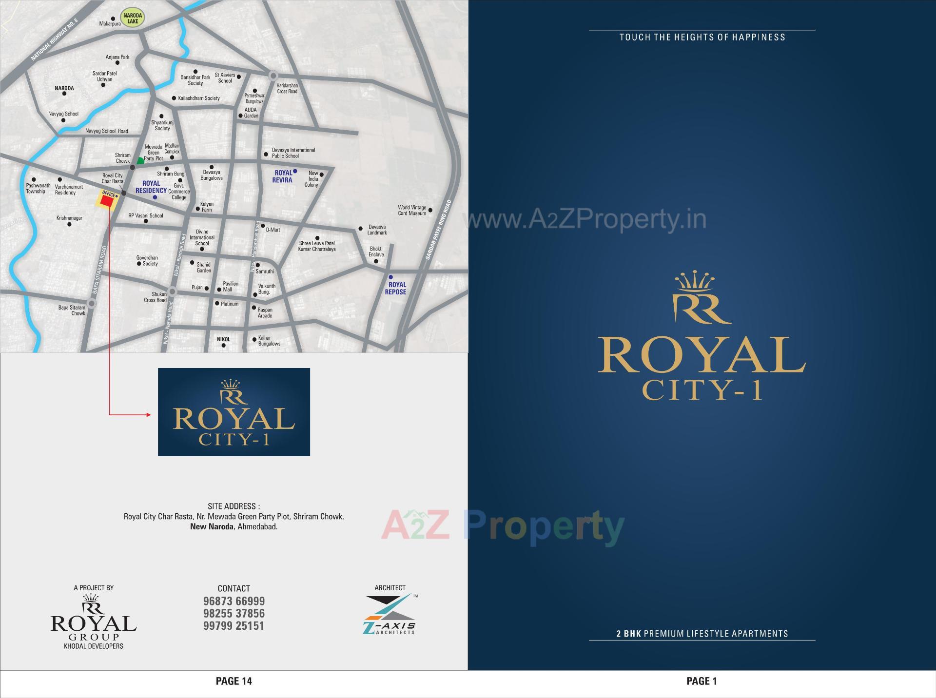  of real estate project Royal City located at Naroda, Ahmedabad, Gujarat