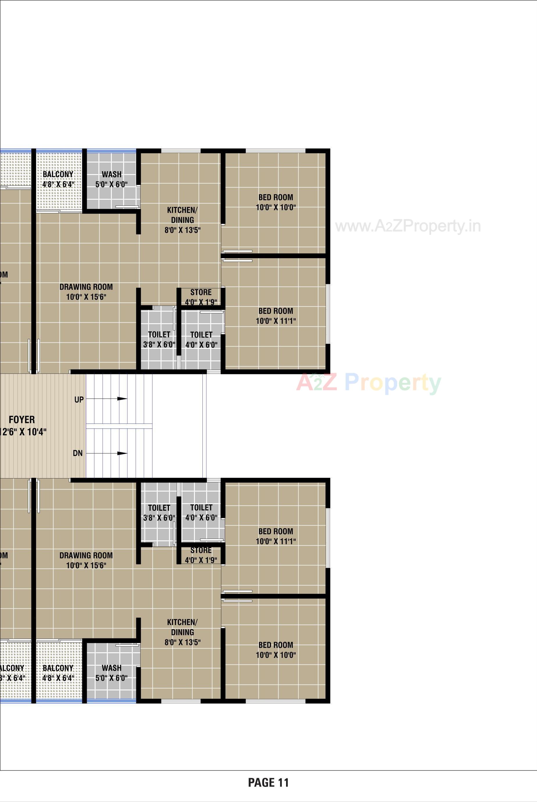 Layout of real estate project Royal City located at Naroda, Ahmedabad, Gujarat
