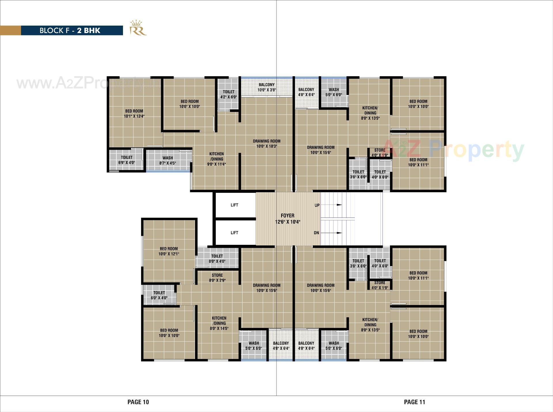 Layout of real estate project Royal City located at Naroda, Ahmedabad, Gujarat