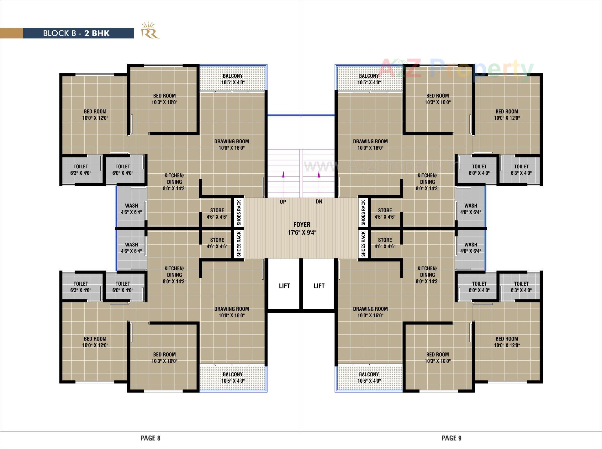 Layout of real estate project Royal City located at Ahmedabad, Ahmedabad, Gujarat