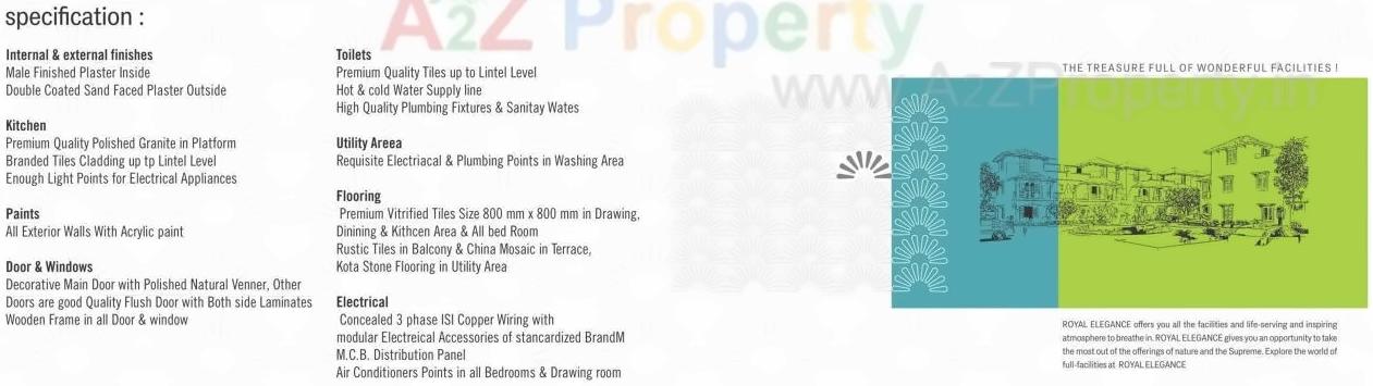  of real estate project Royal Elegance located at Bhadaj, Ahmedabad, Gujarat