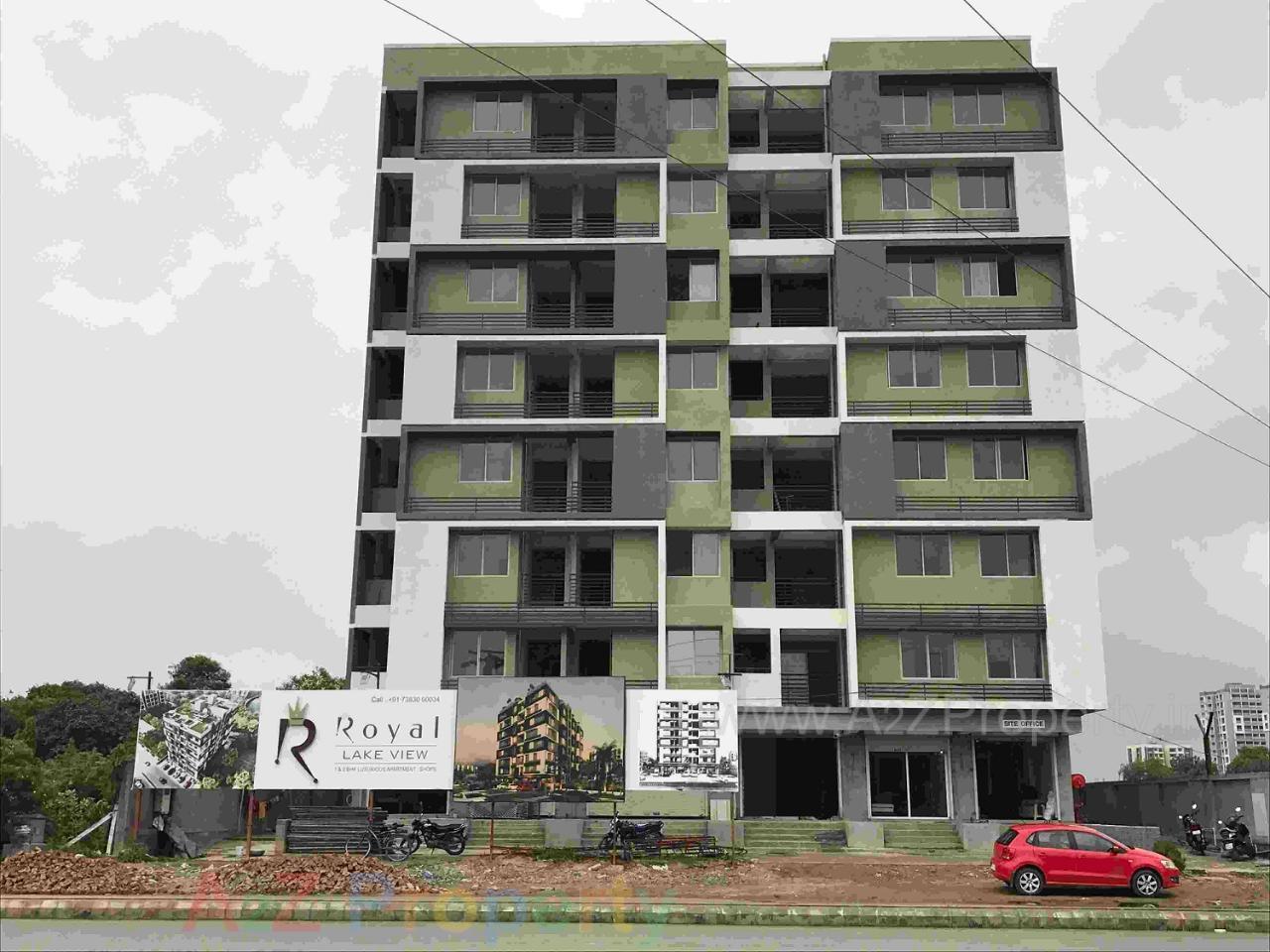 3D Elevation of real estate project Royal Lake View located at Gota, Ahmedabad, Gujarat