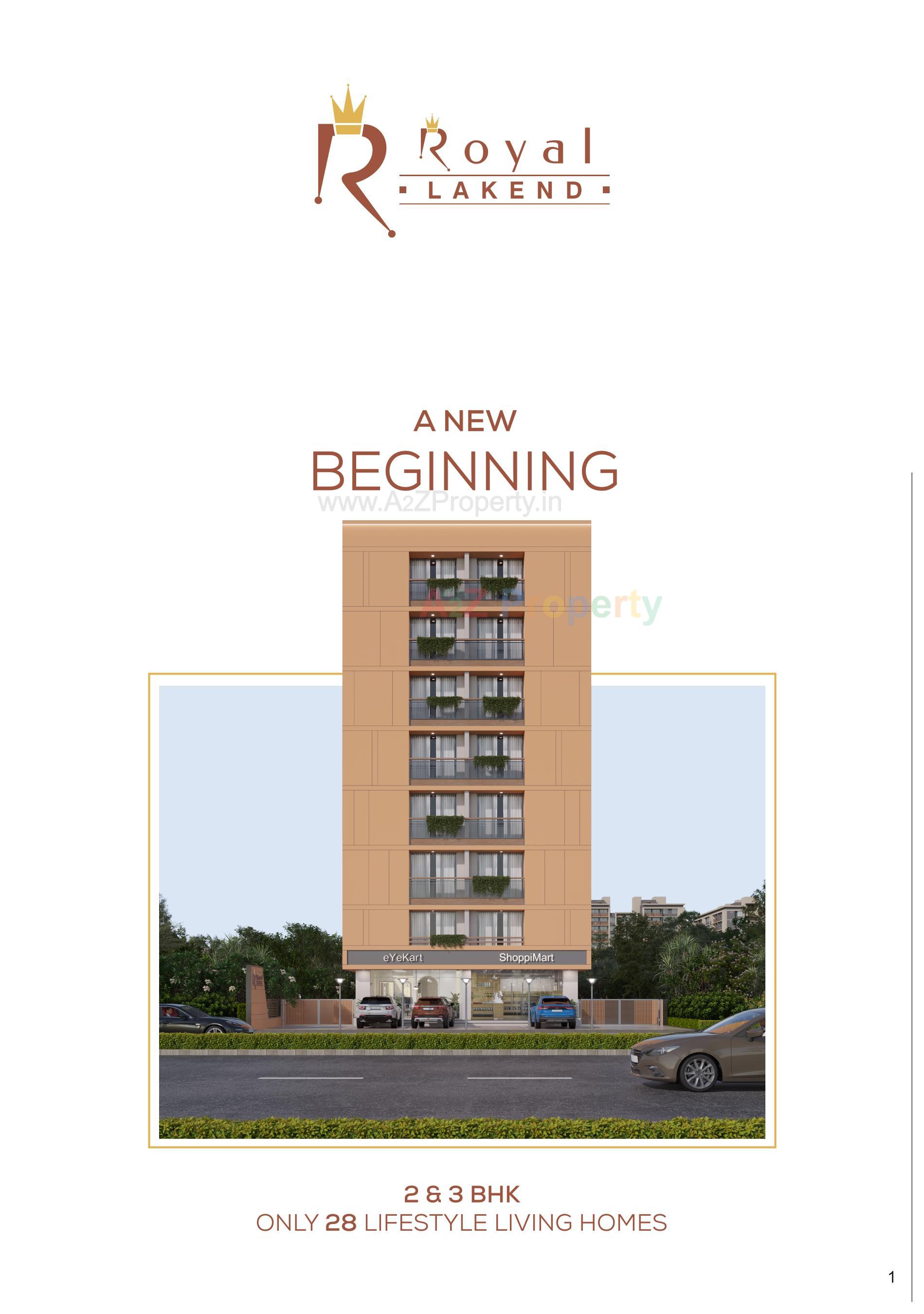  of real estate project Royal Lakend located at Gota, Ahmedabad, Gujarat