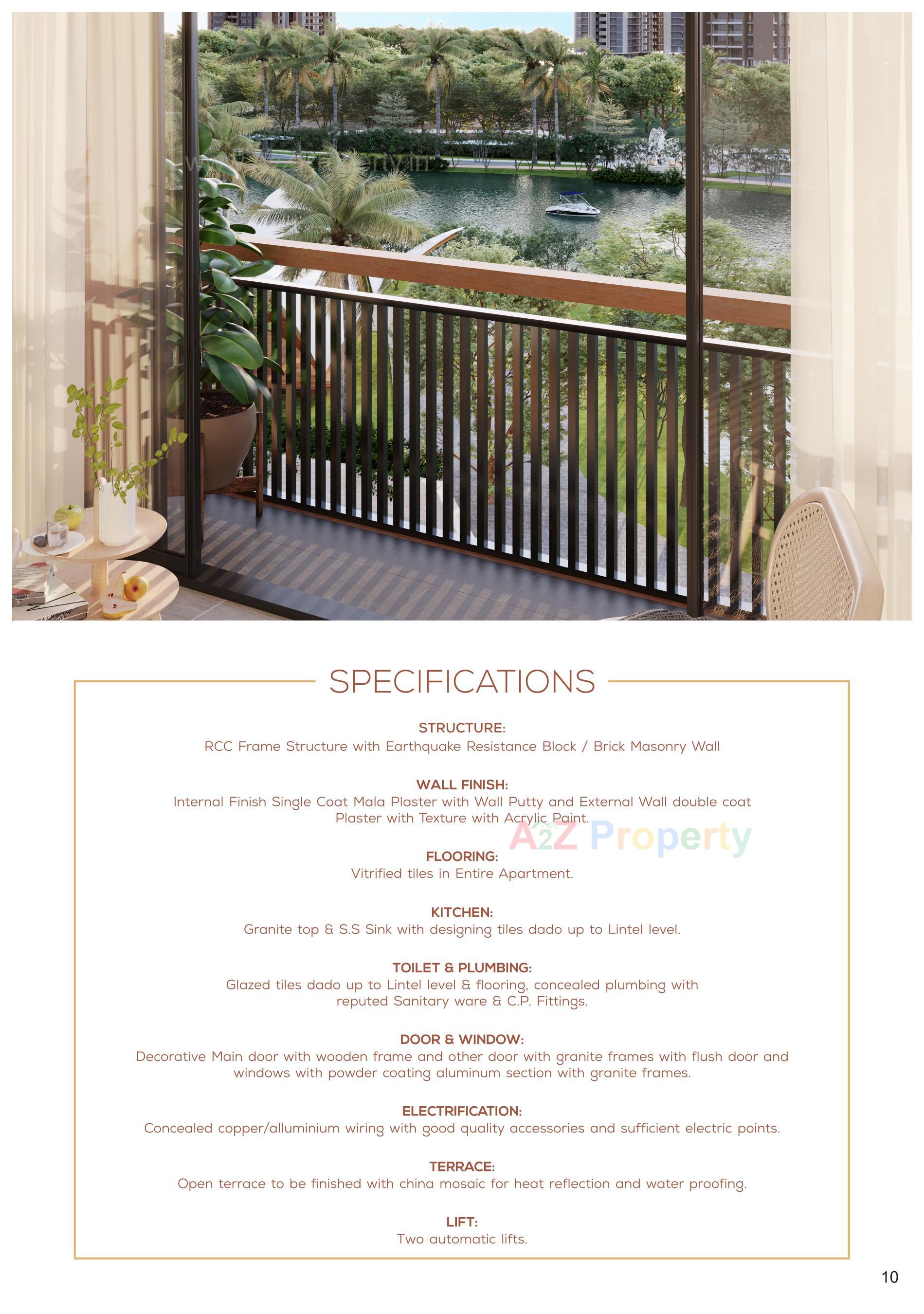  of real estate project Royal Lakend located at Gota, Ahmedabad, Gujarat