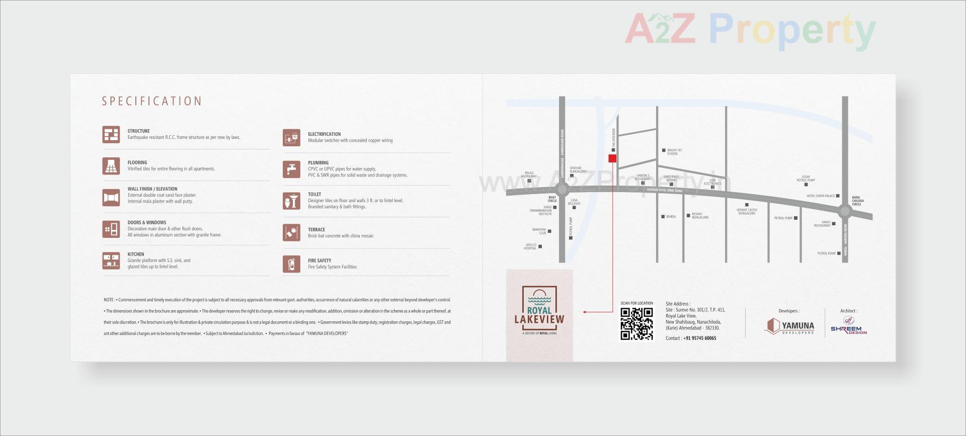  of real estate project Royal Lakeview located at Chiloda, Ahmedabad, Gujarat