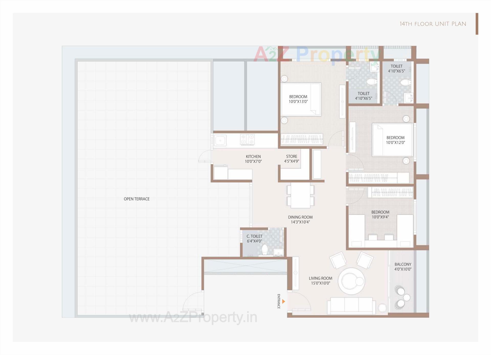 Layout of real estate project Royal Living located at Ahmedabad, Ahmedabad, Gujarat