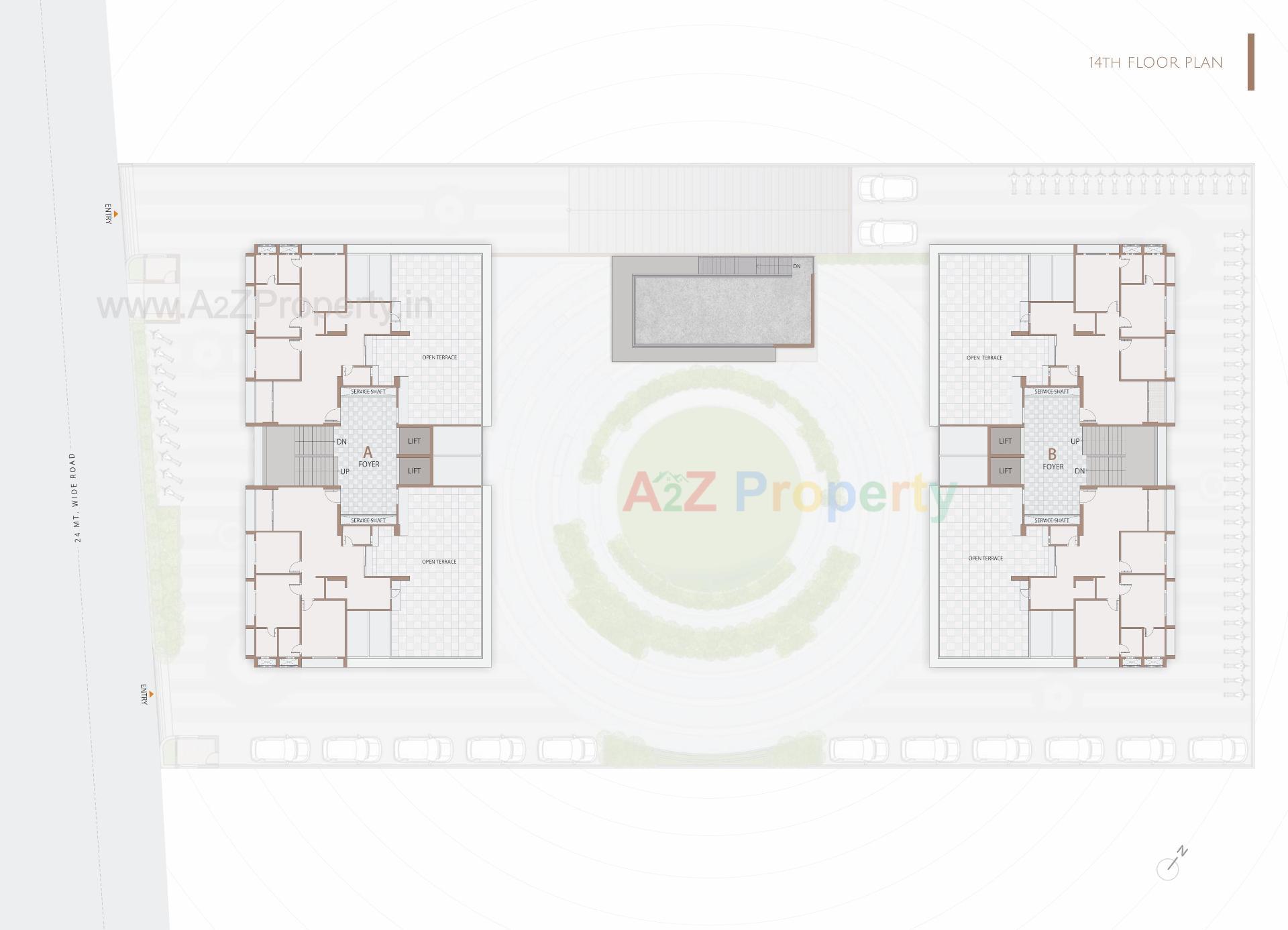Layout of real estate project Royal Living located at Ahmedabad, Ahmedabad, Gujarat