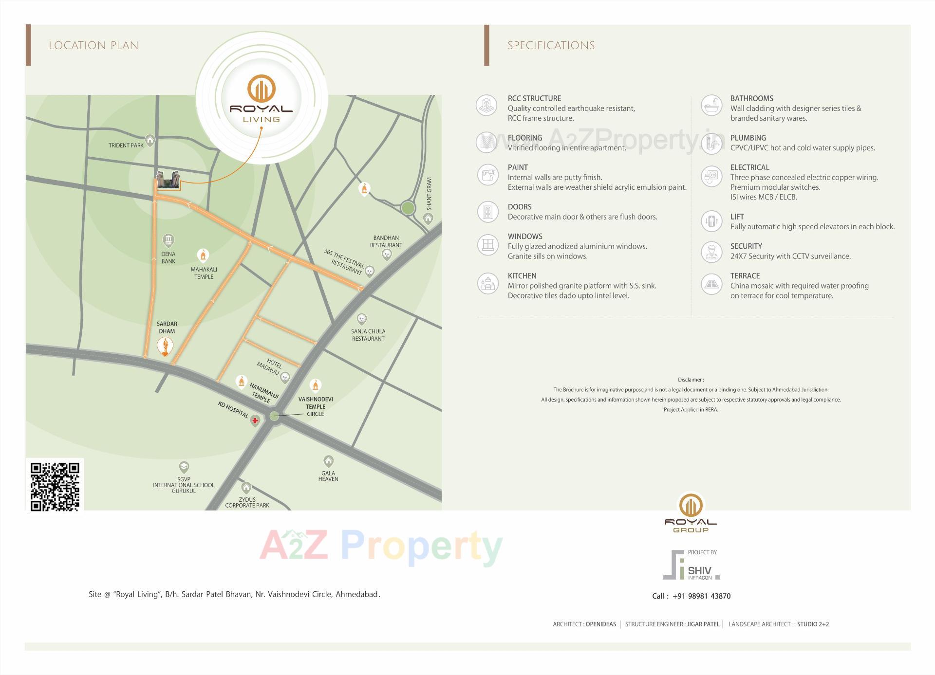  of real estate project Royal Living located at Ahmedabad, Ahmedabad, Gujarat