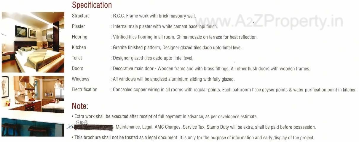  of real estate project Royal Orchid located at Zundal, Ahmedabad, Gujarat