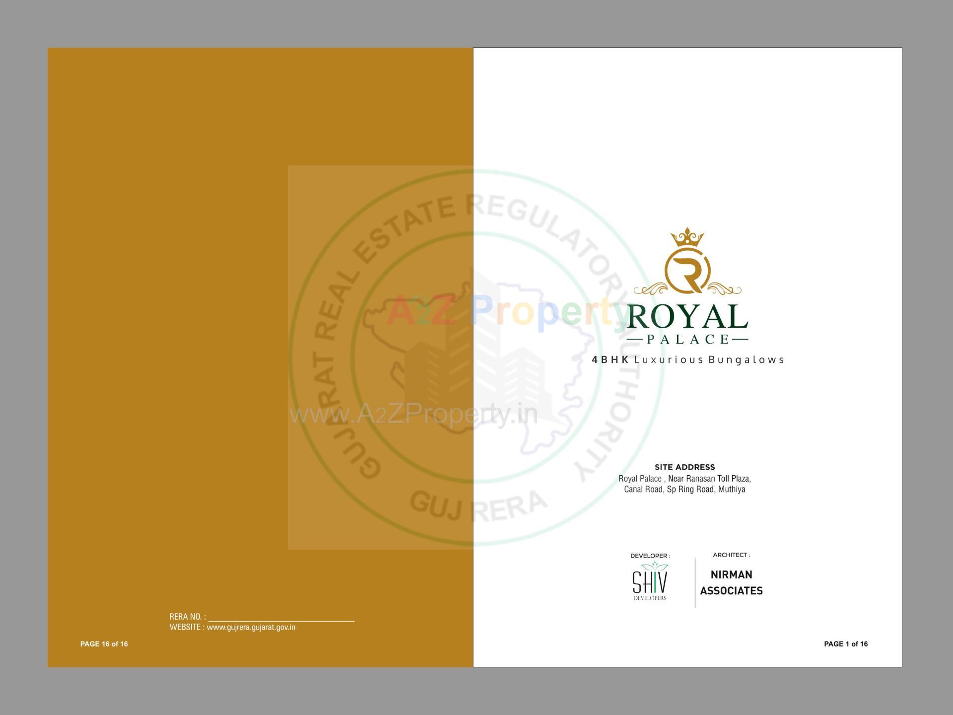  of real estate project Royal Palace located at Muthiya, Ahmedabad, Gujarat