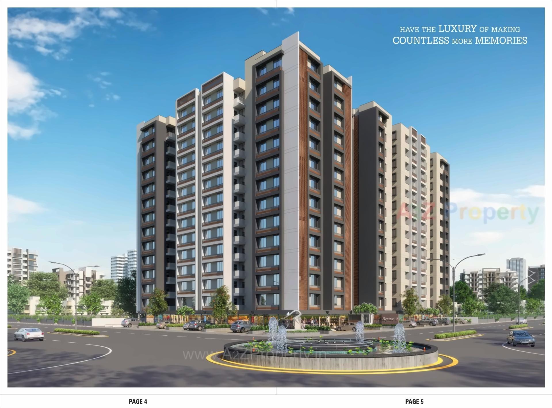 3D Elevation of real estate project Royal Rejoice located at Bilasiya, Ahmedabad, Gujarat