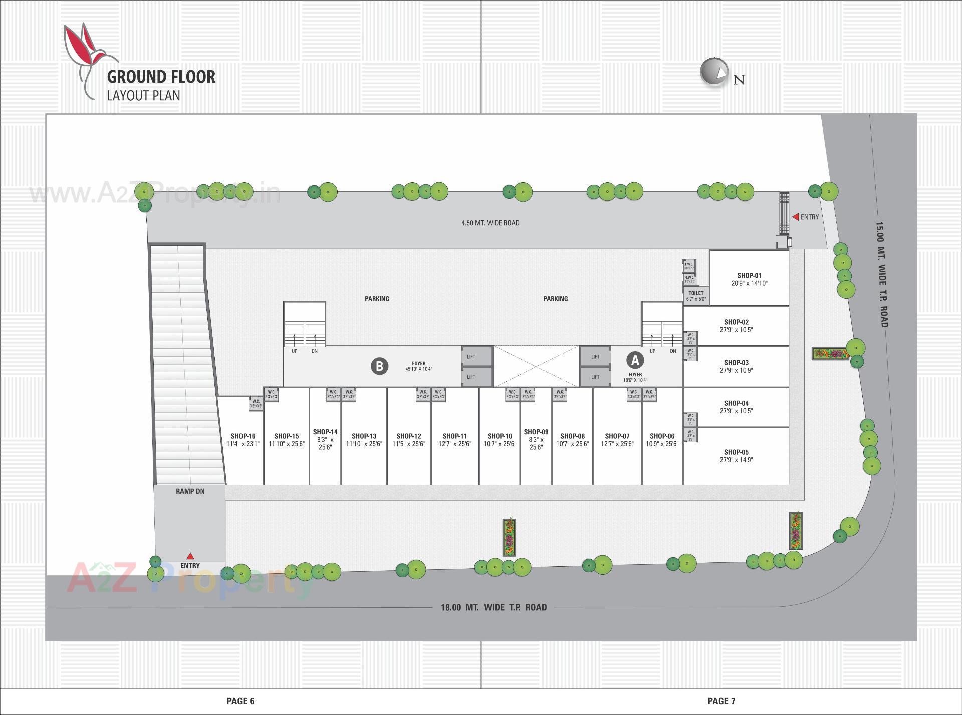 Layout of real estate project Royal Rejoice located at Ahmedabad, Ahmedabad, Gujarat