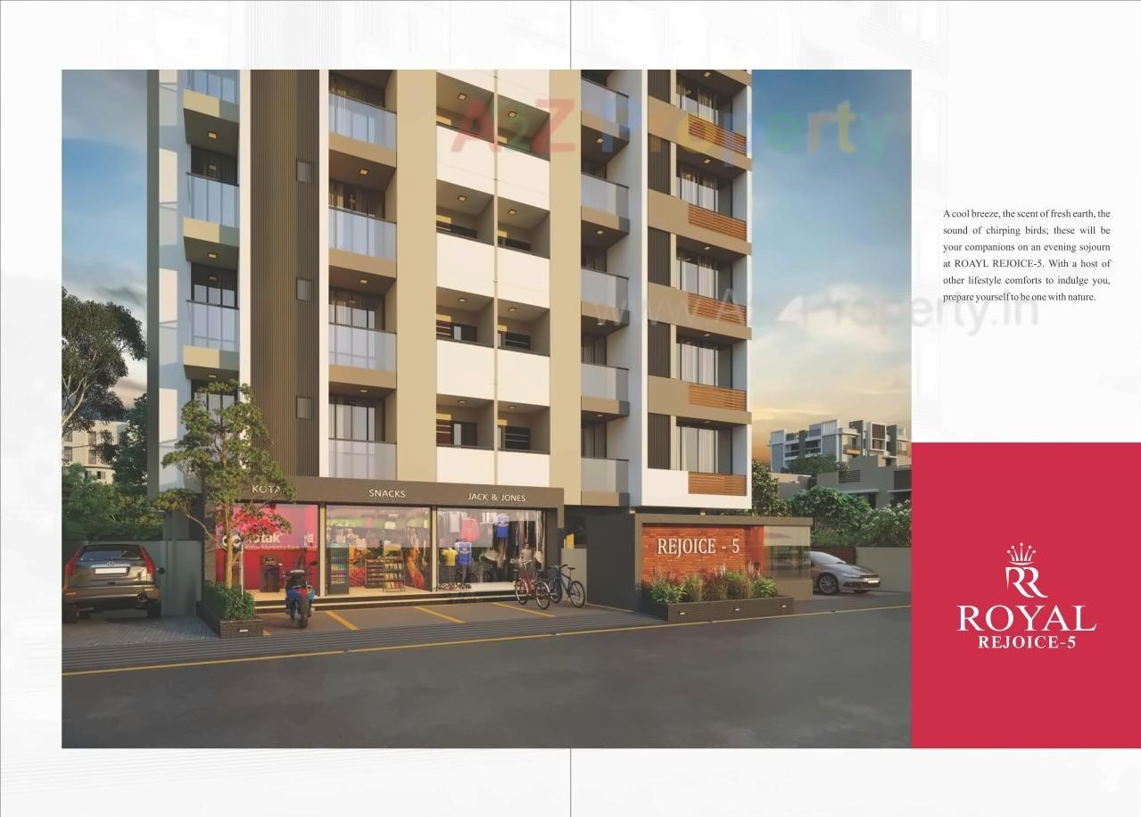 3D Elevation of real estate project Royal Rejoice located at Ahmedabad, Ahmedabad, Gujarat