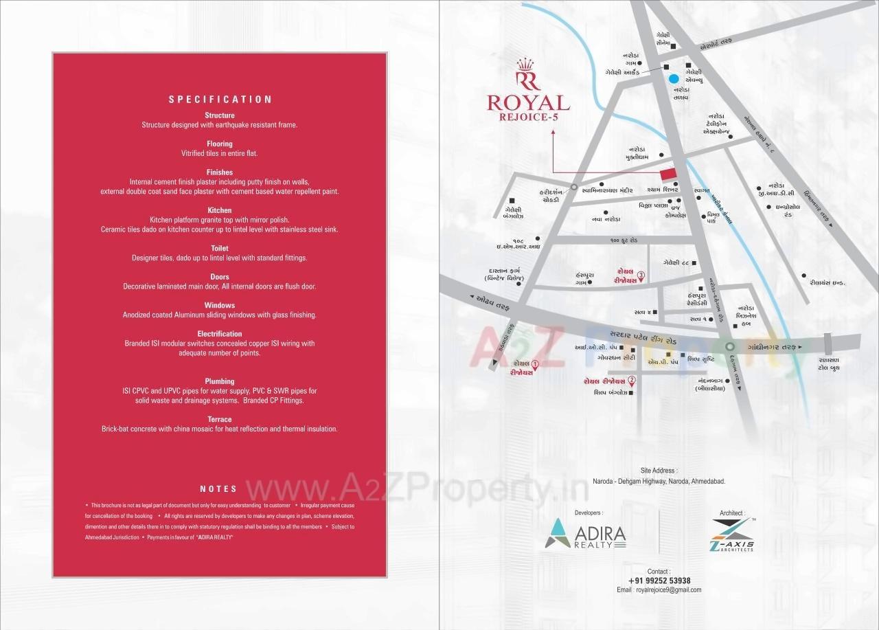  of real estate project Royal Rejoice located at Ahmedabad, Ahmedabad, Gujarat