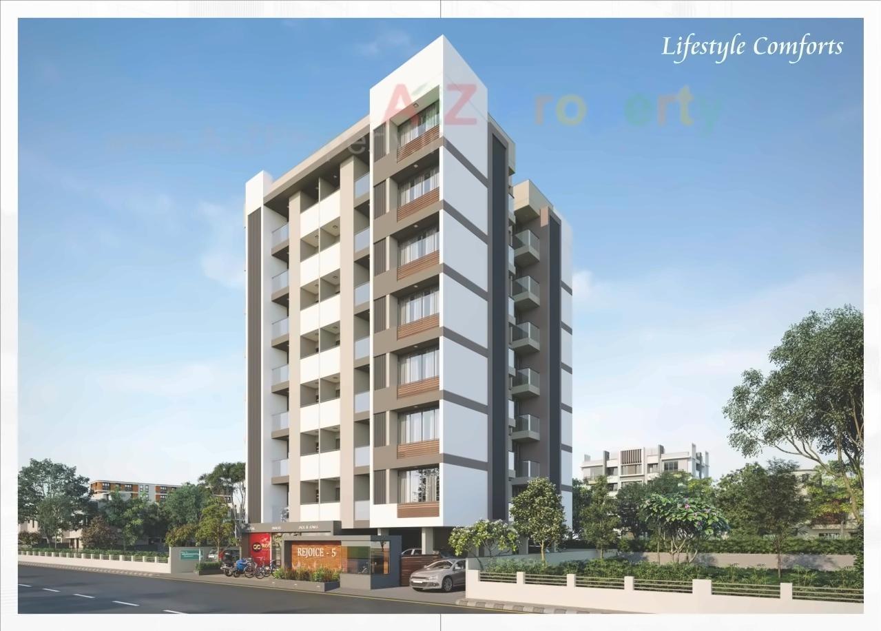 3D Elevation of real estate project Royal Rejoice located at Ahmedabad, Ahmedabad, Gujarat