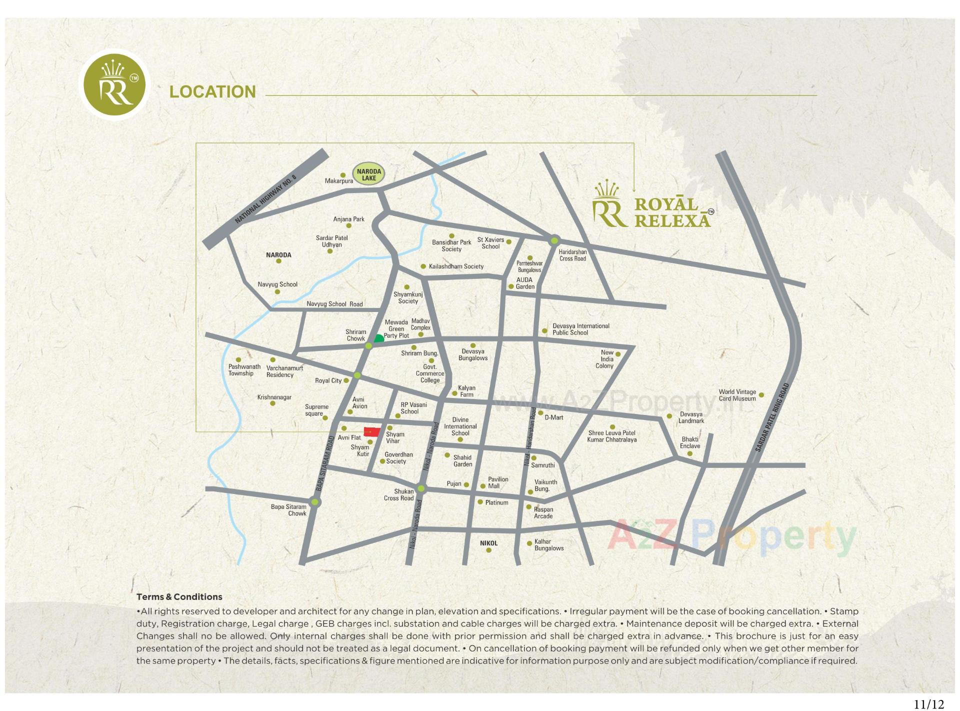  of real estate project Royal Relexa located at Ahmedabad, Ahmedabad, Gujarat