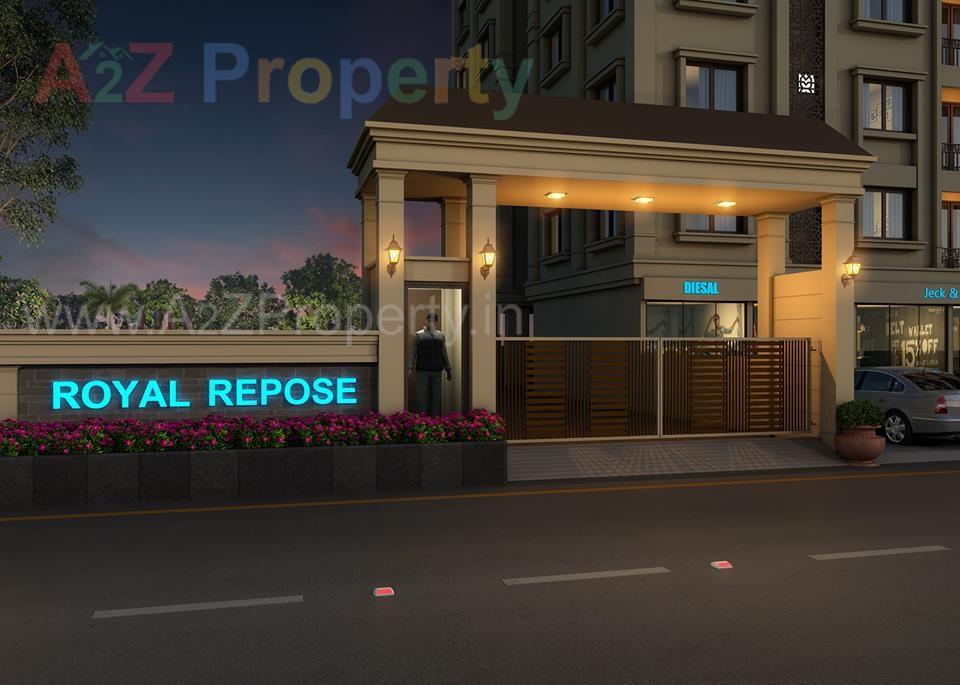 3D Elevation of real estate project Royal Repose located at Nikol, Ahmedabad, Gujarat