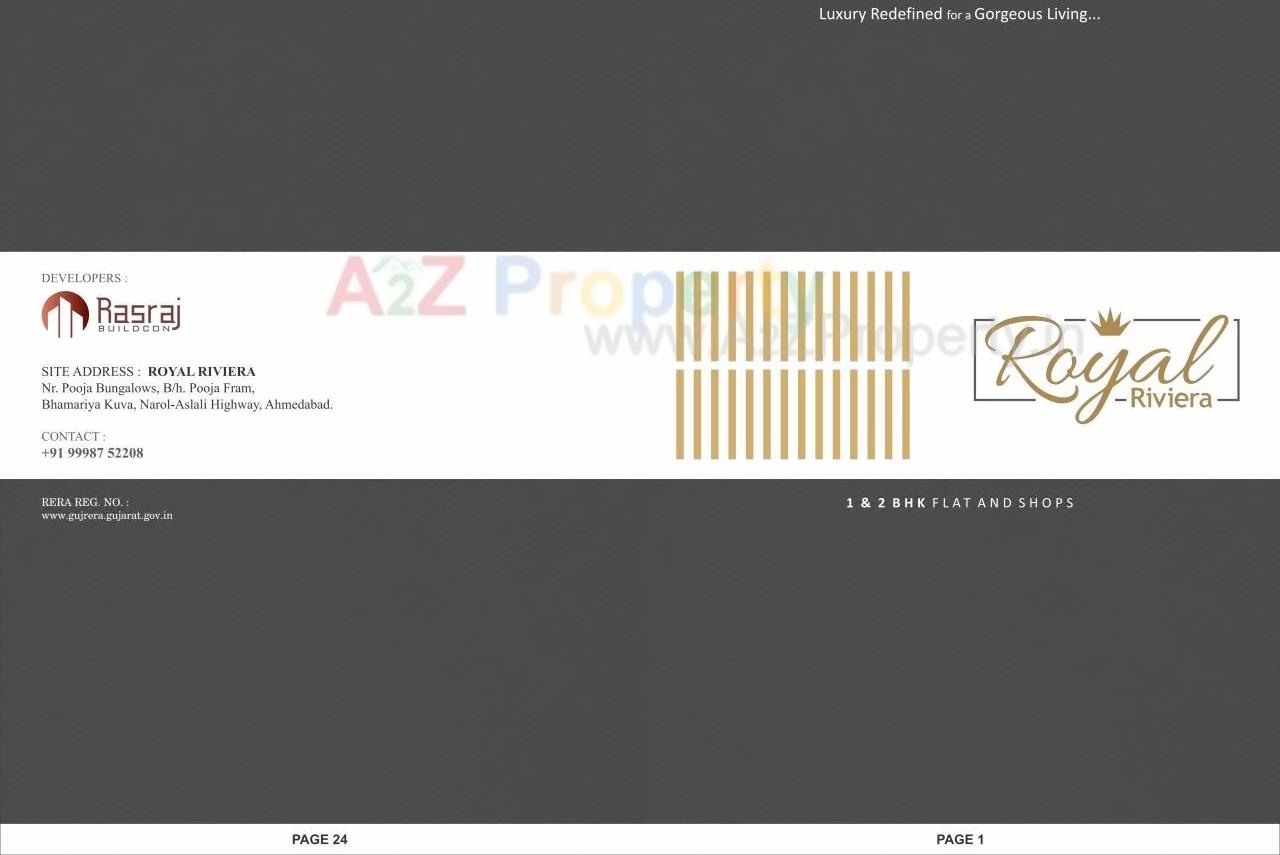  of real estate project Royal Riviera located at Vatva, Ahmedabad, Gujarat