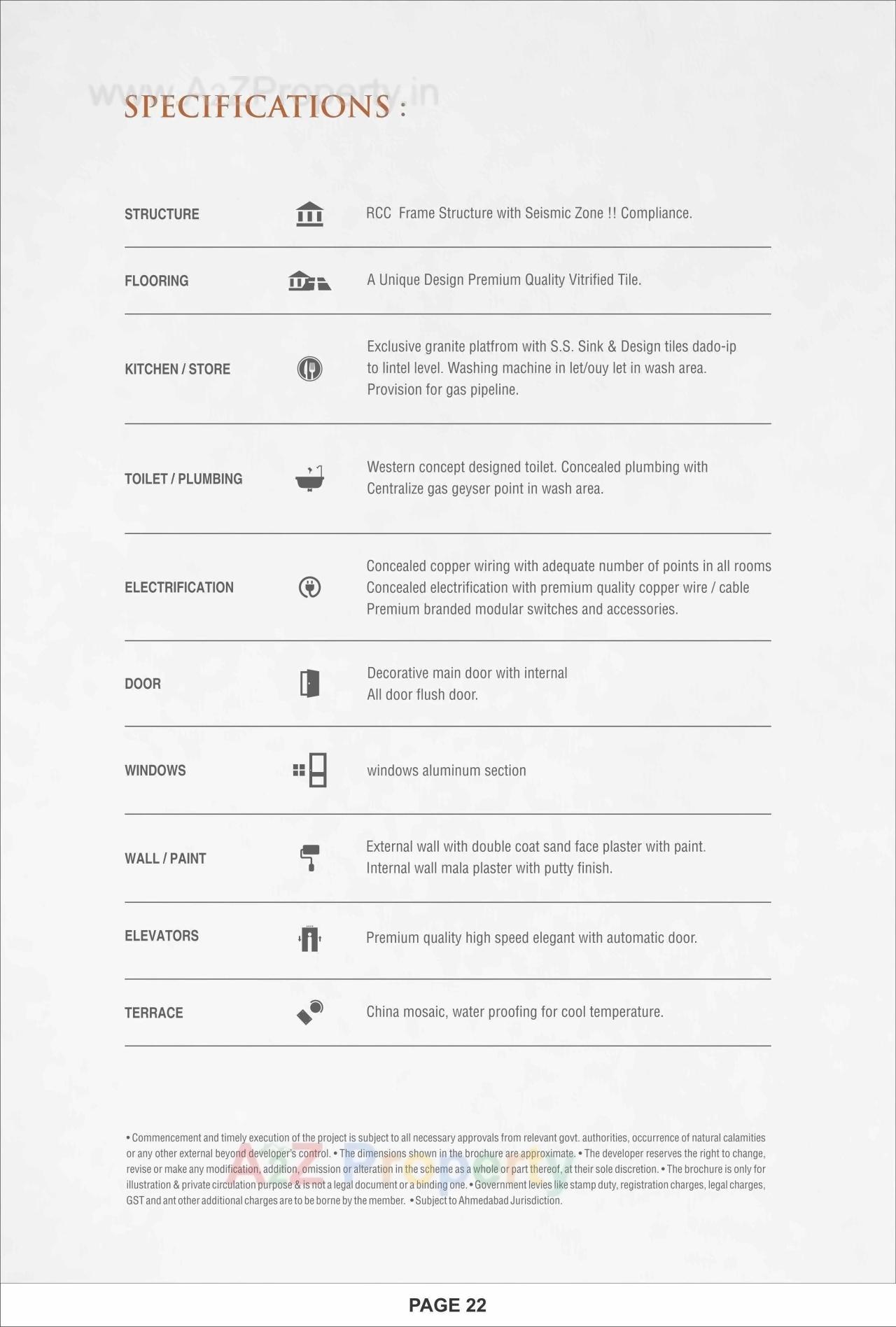 Project Specifications