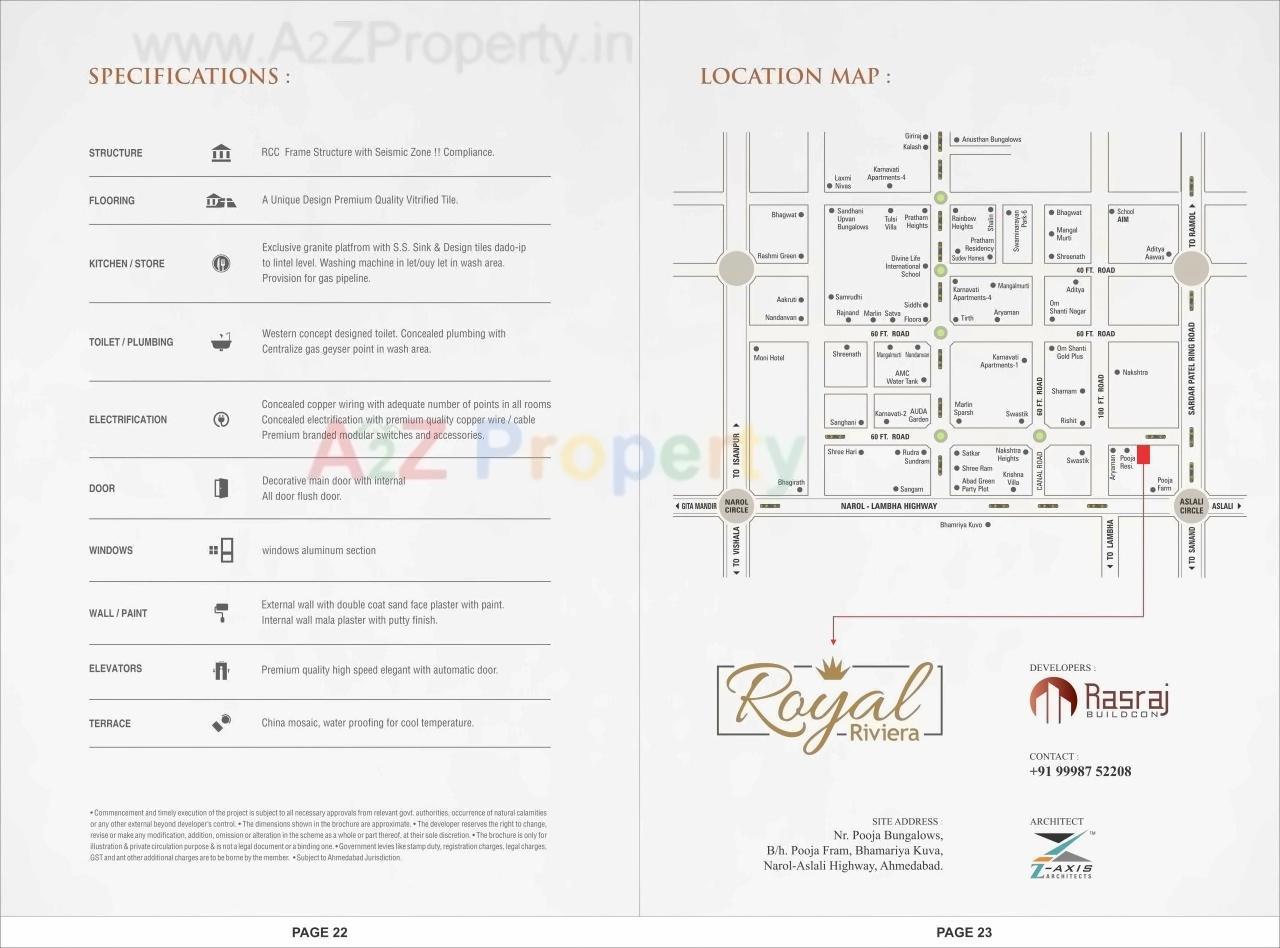  of real estate project Royal Riviera located at Vatva, Ahmedabad, Gujarat