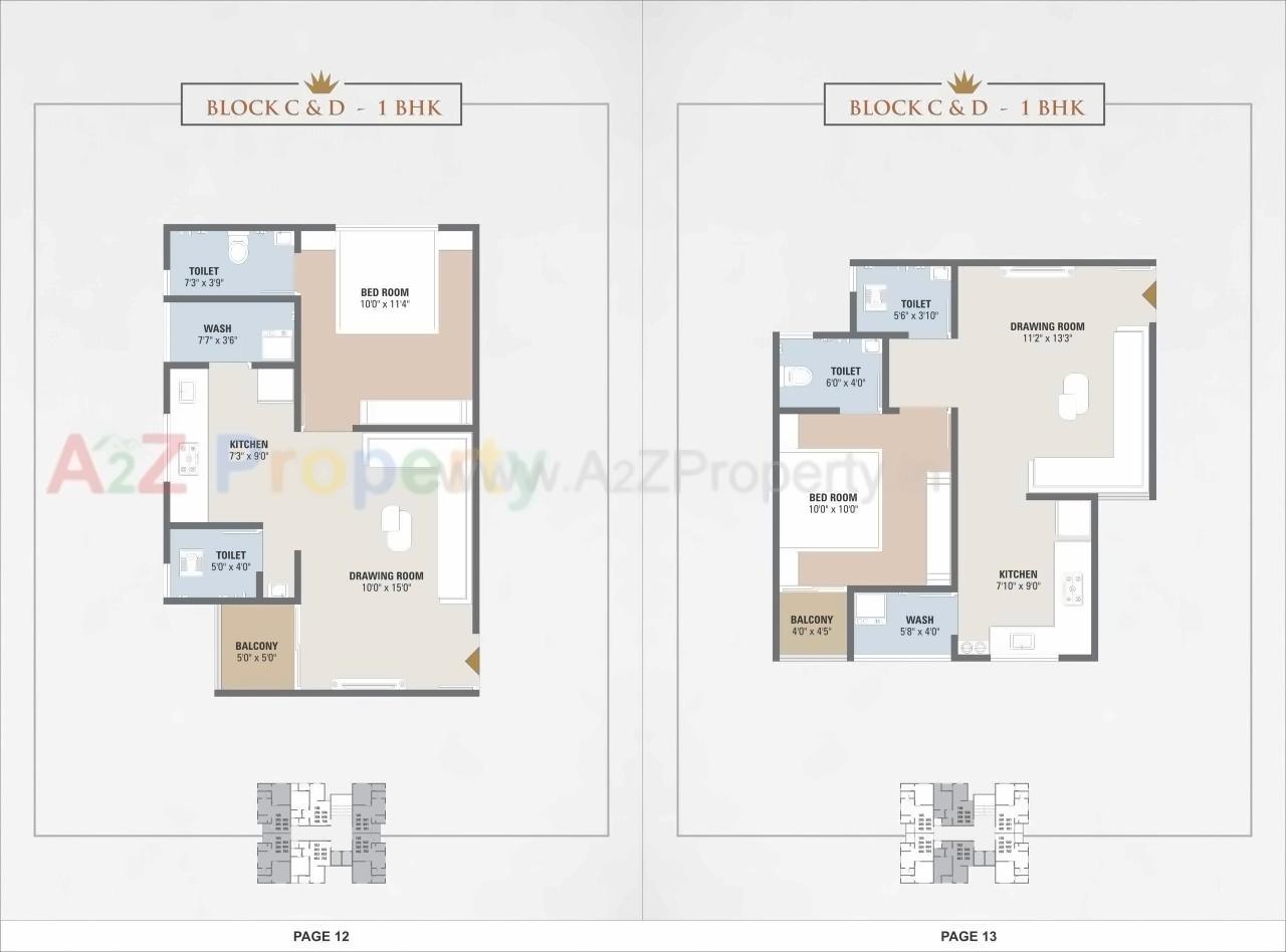 Layout of real estate project Royal Riviera located at Vatva, Ahmedabad, Gujarat