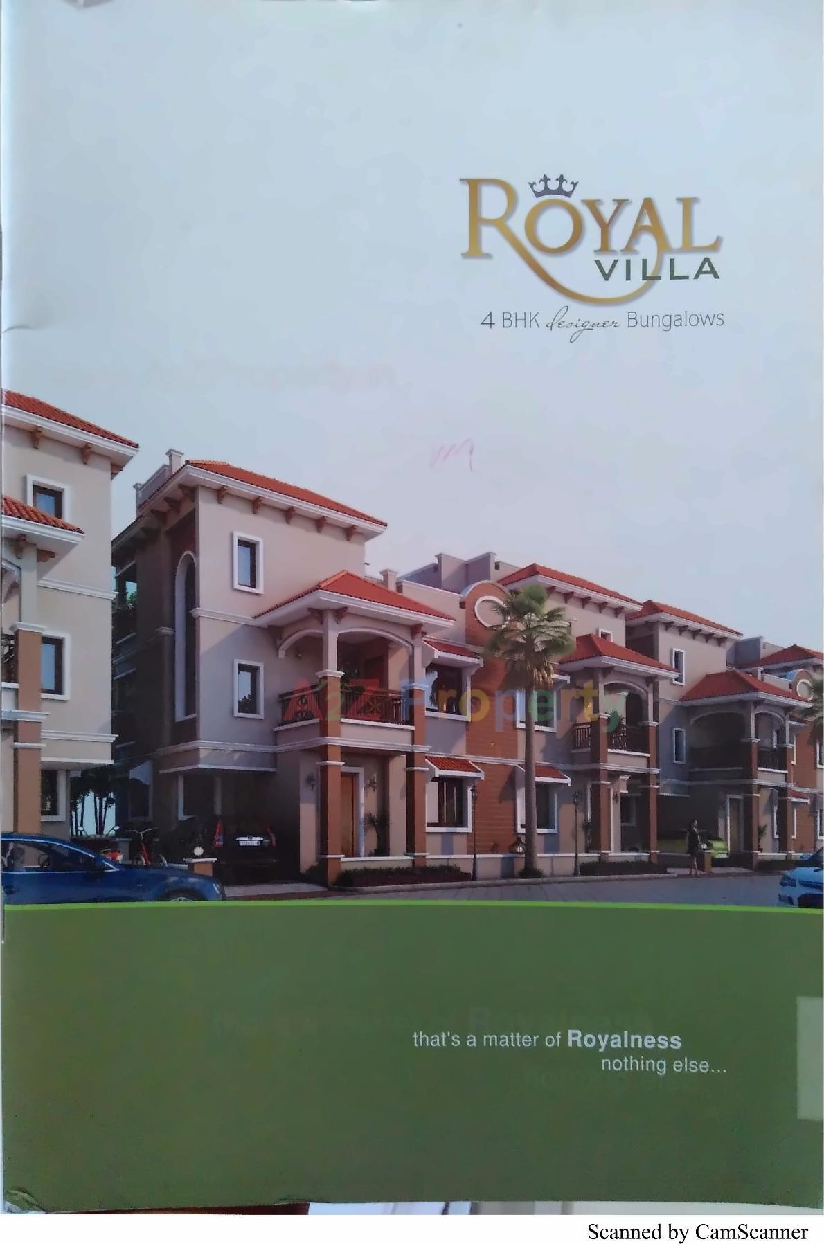 3D Elevation of real estate project Royal Villa located at Nikol, Ahmedabad, Gujarat