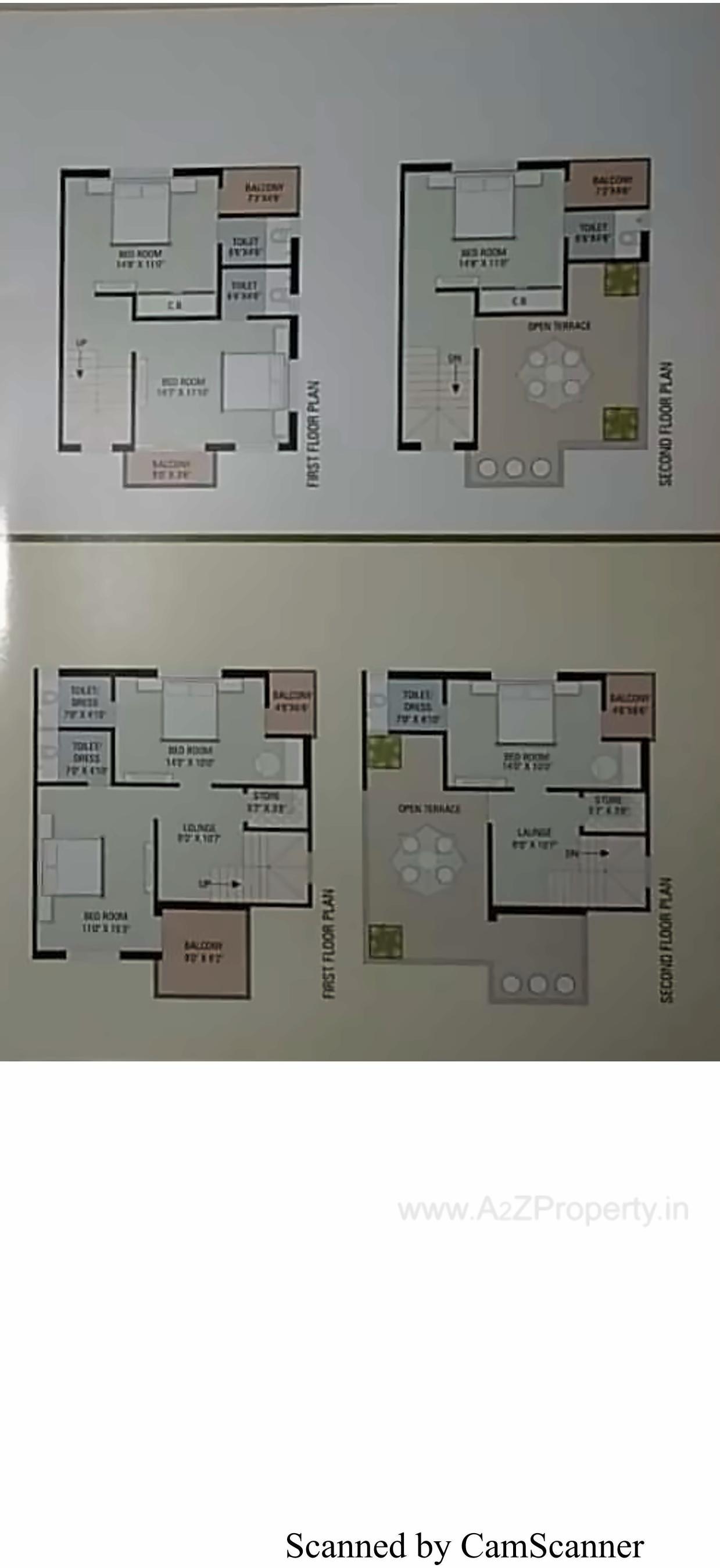Layout of real estate project Royal Villa located at Nikol, Ahmedabad, Gujarat