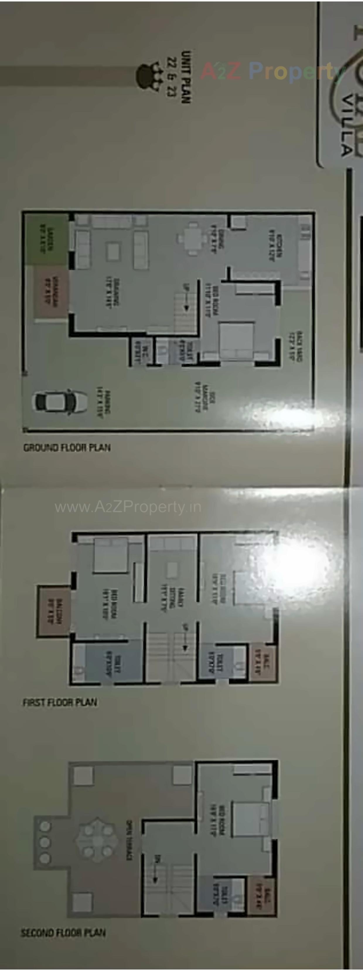 Layout of real estate project Royal Villa located at Nikol, Ahmedabad, Gujarat