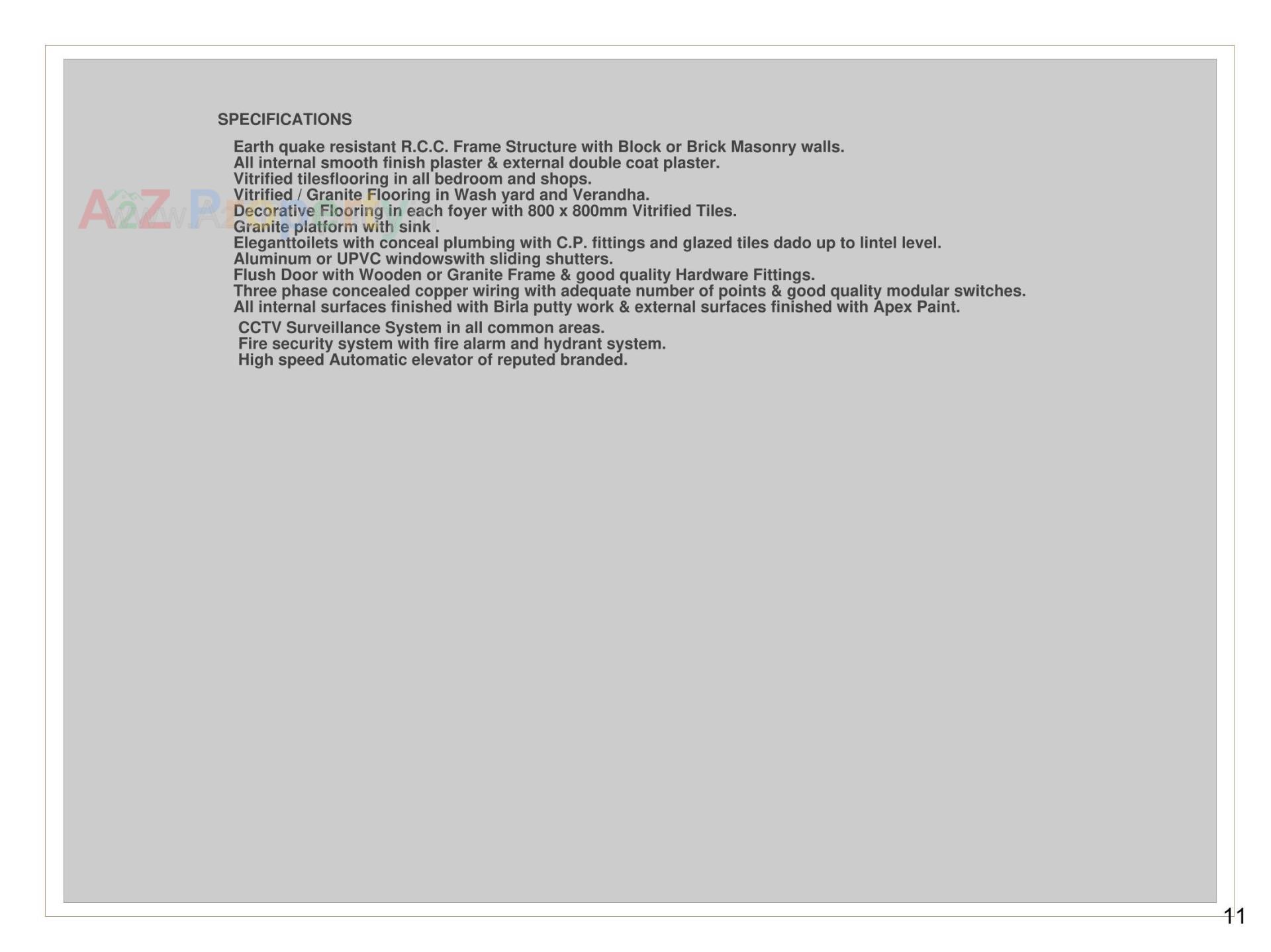  of real estate project Rudra Exotica located at Rajpur-hirpur, Ahmedabad, Gujarat