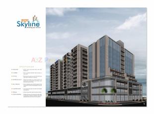 Elevation of real estate project Rudram Skyline located at Ahmedabad, Ahmedabad, Gujarat