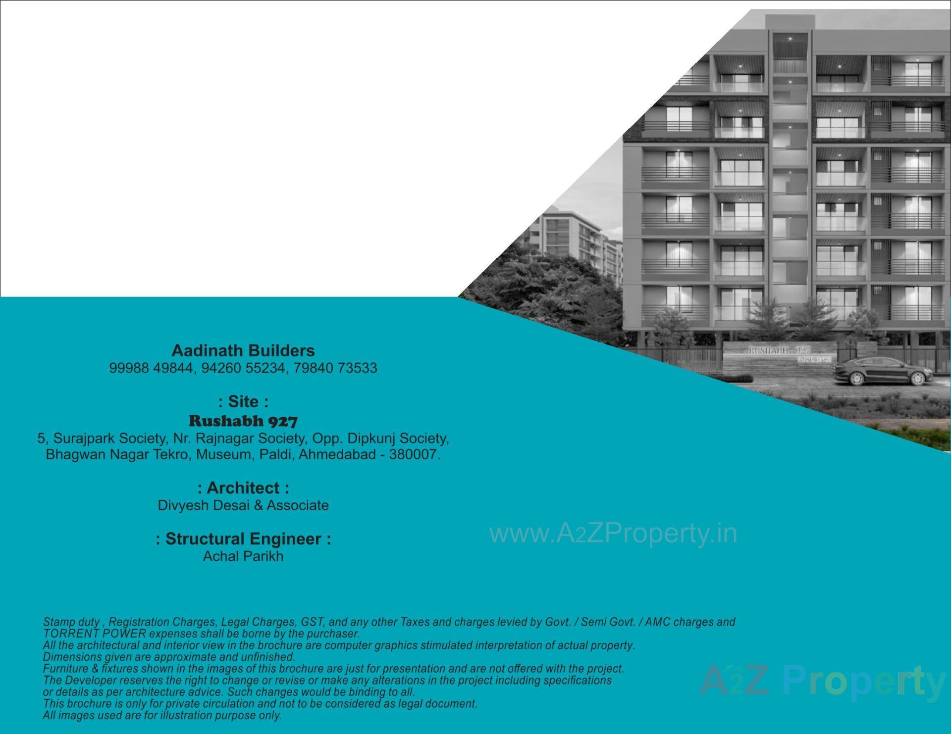  of real estate project Rushabh located at Paldi, Ahmedabad, Gujarat