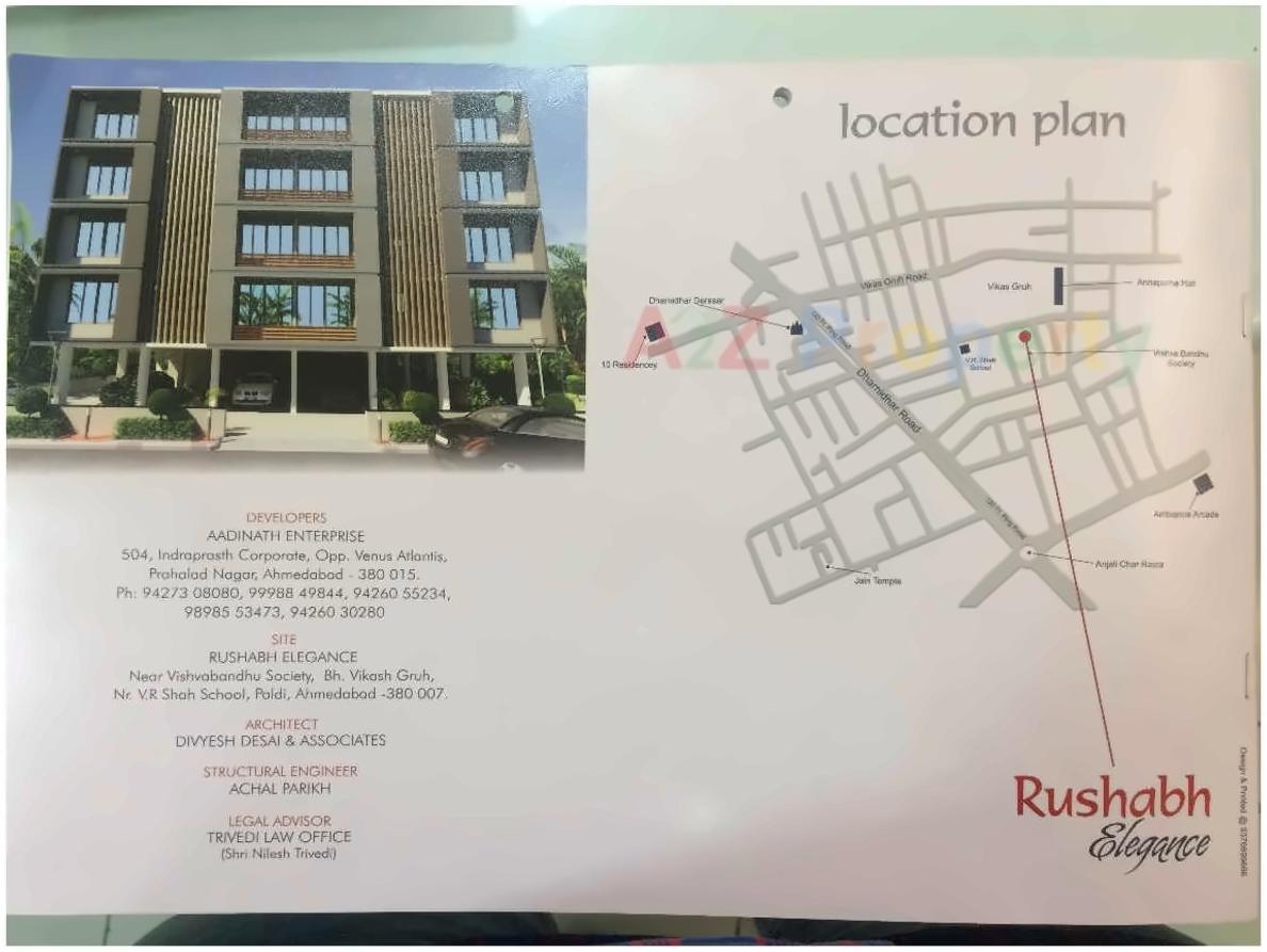 of real estate project Rushabh Elegance located at City, Ahmedabad, Gujarat