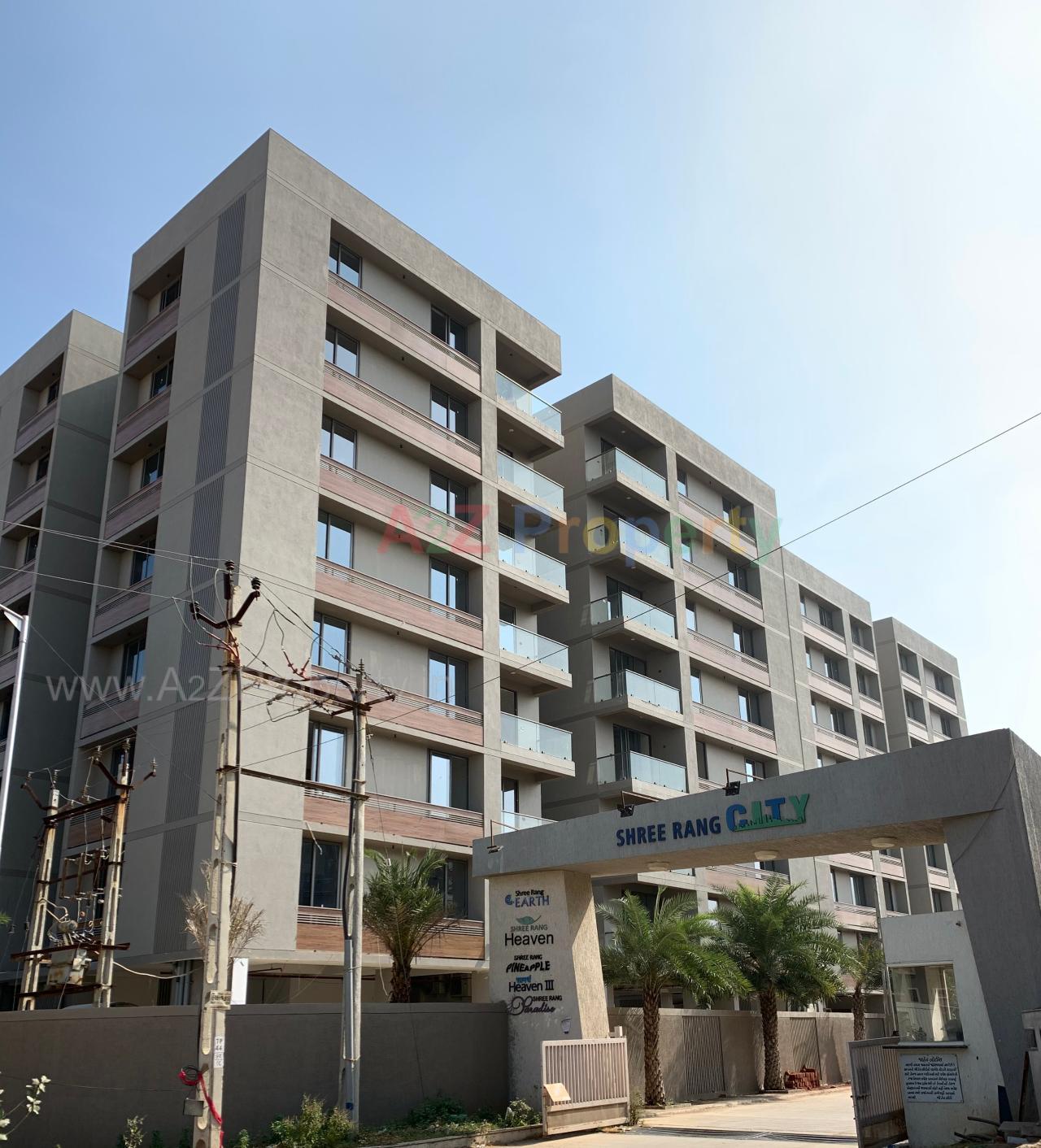 3D Elevation of real estate project Saamarth Heaven located at Chandkheda, Ahmedabad, Gujarat