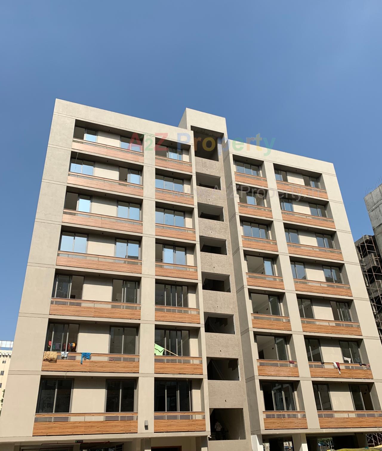 3D Elevation of real estate project Saamarth Heaven located at Chandkheda, Ahmedabad, Gujarat