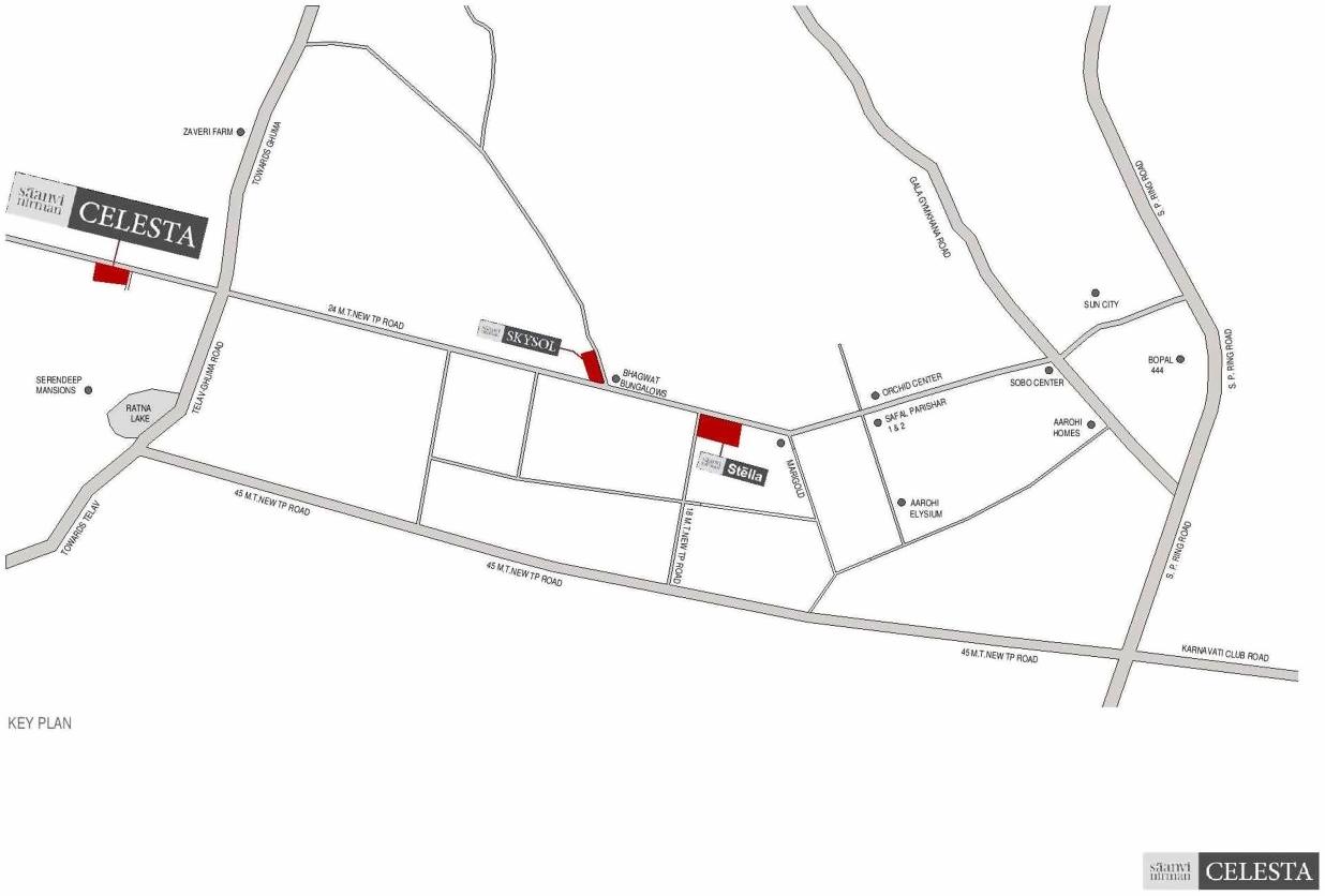  of real estate project Saanvi Nirman Celesta located at Ghuma, Ahmedabad, Gujarat