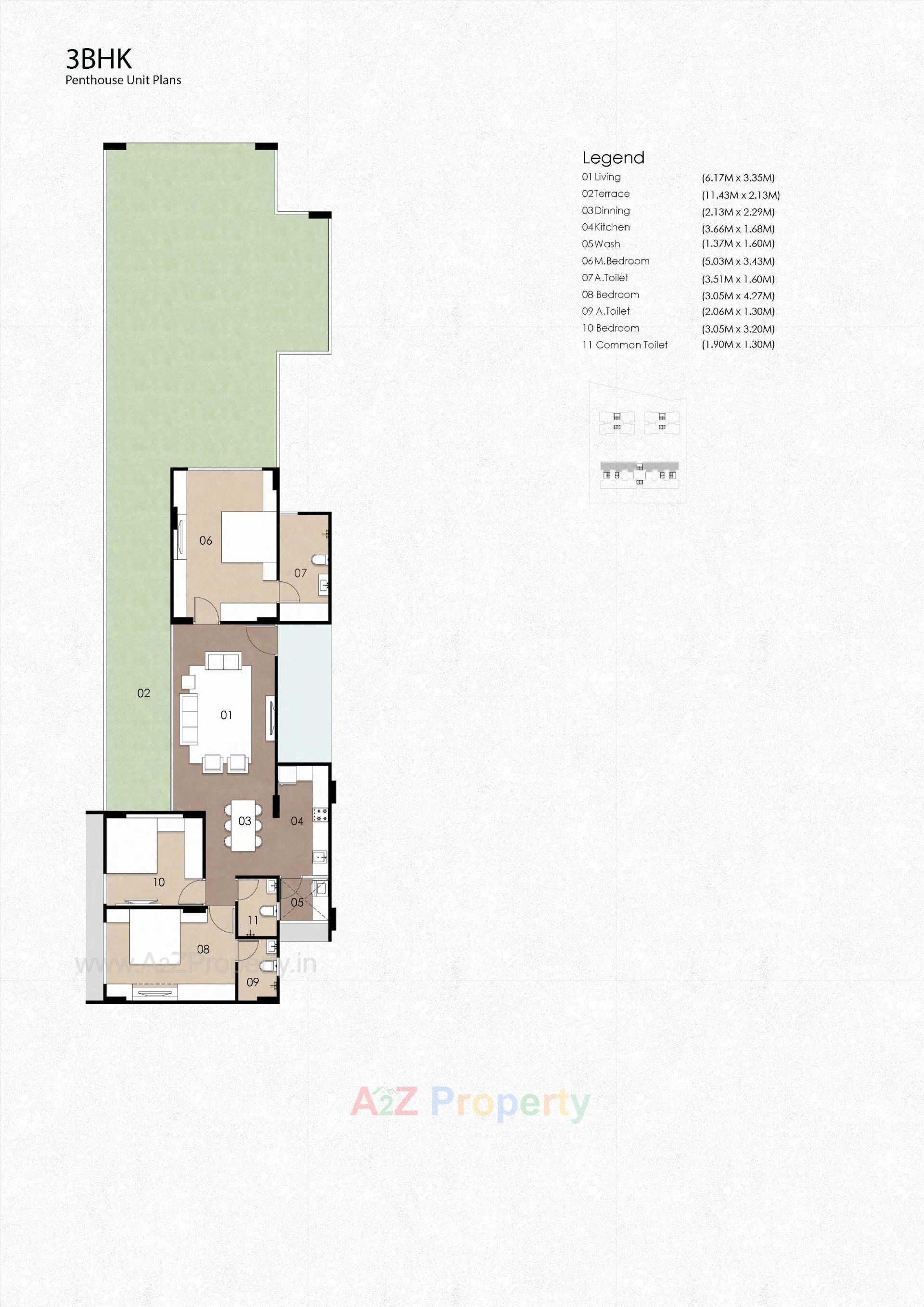Layout of real estate project Saanvi Nirman Solace located at Bopal, Ahmedabad, Gujarat
