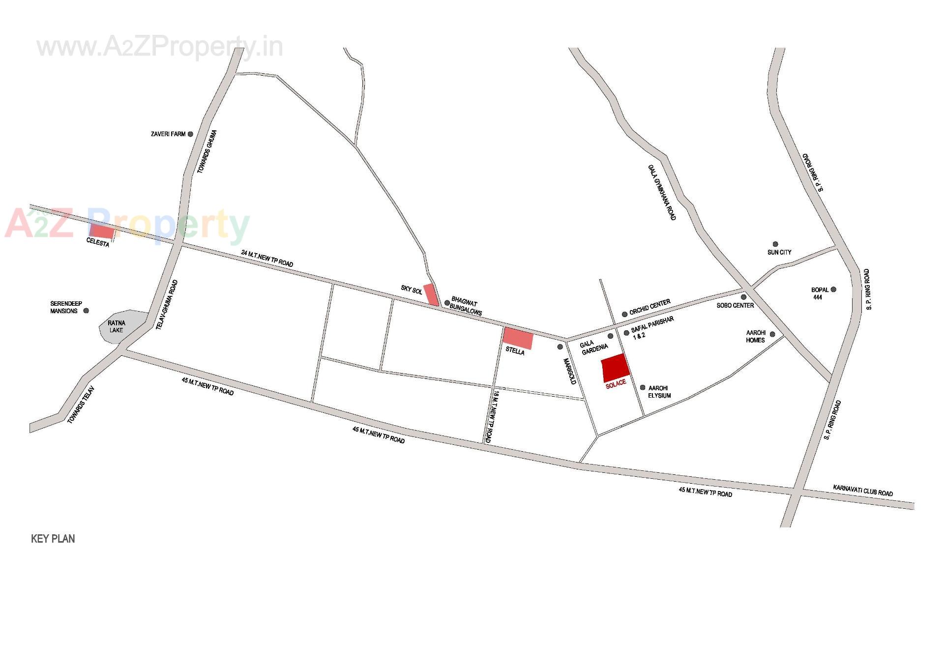  of real estate project Saanvi Nirman Solace located at Bopal, Ahmedabad, Gujarat