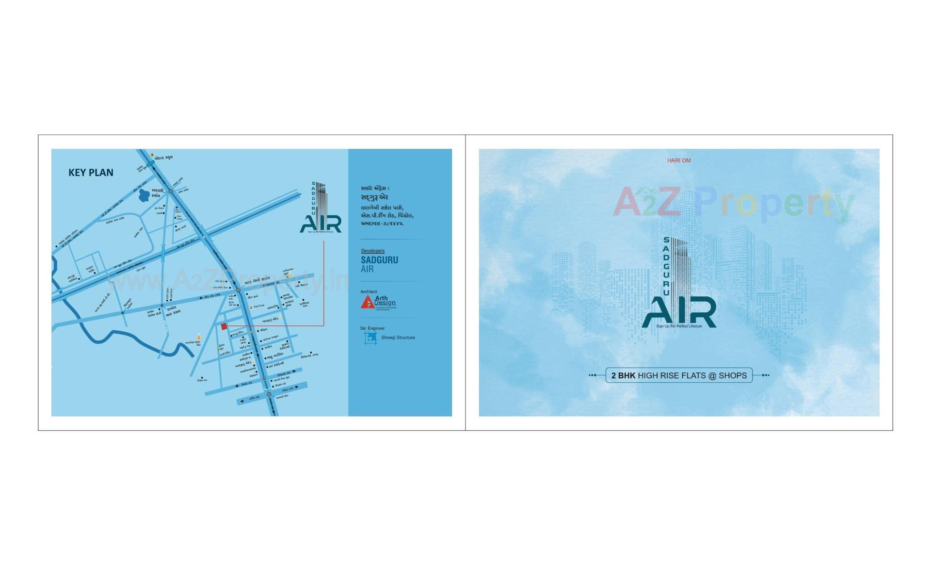  of real estate project Sadguru Air located at Vinzol, Ahmedabad, Gujarat