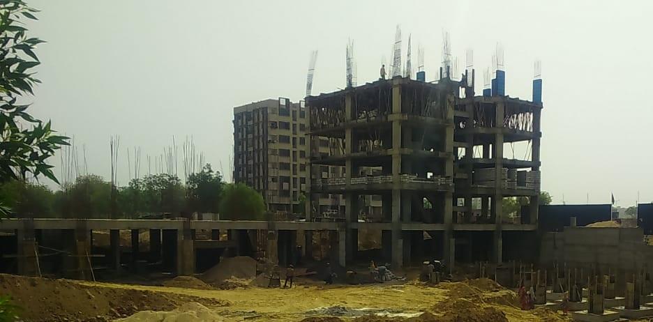 139671_const of real estate project Sadguru Heritage located at Vinzol, Ahmedabad, Gujarat