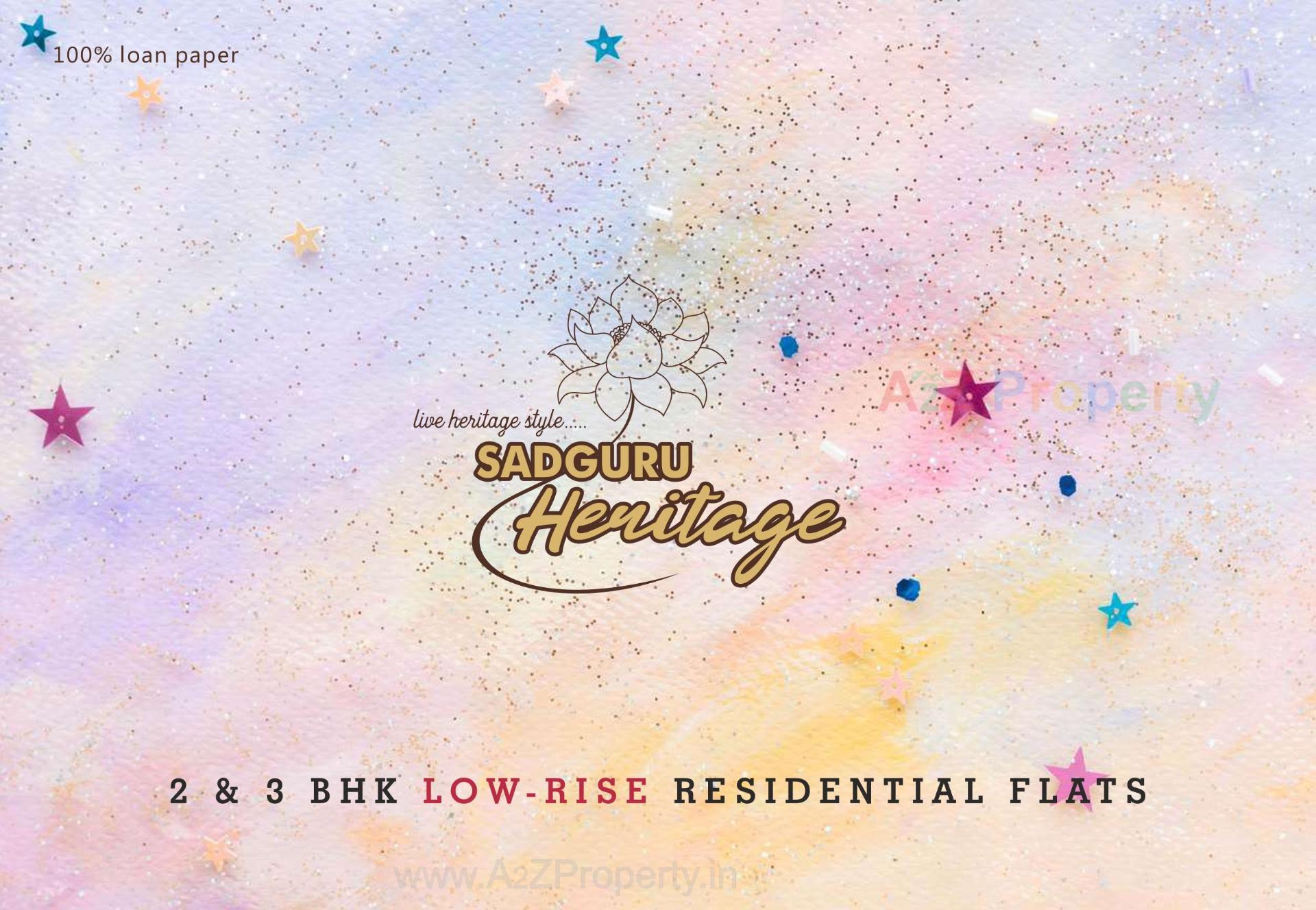  of real estate project Sadguru Heritage located at Vinzol, Ahmedabad, Gujarat