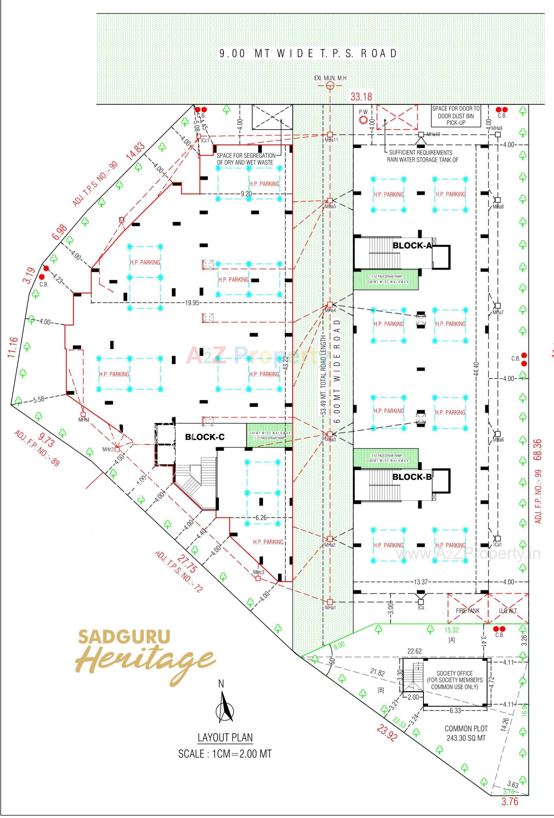  of real estate project Sadguru Heritage located at Vinzol, Ahmedabad, Gujarat