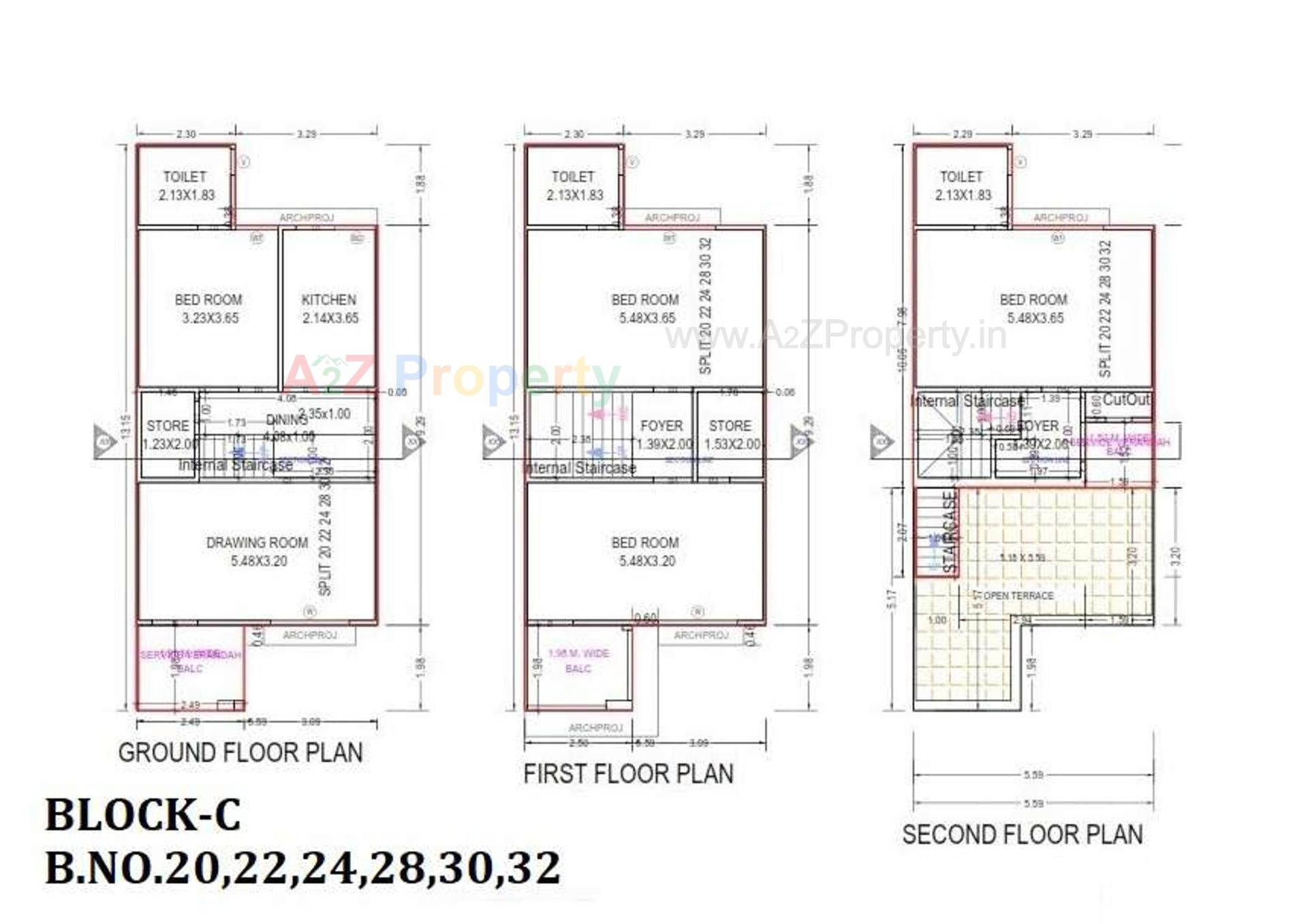 Layout of real estate project Sadguru Krishna located at Vinzol, Ahmedabad, Gujarat