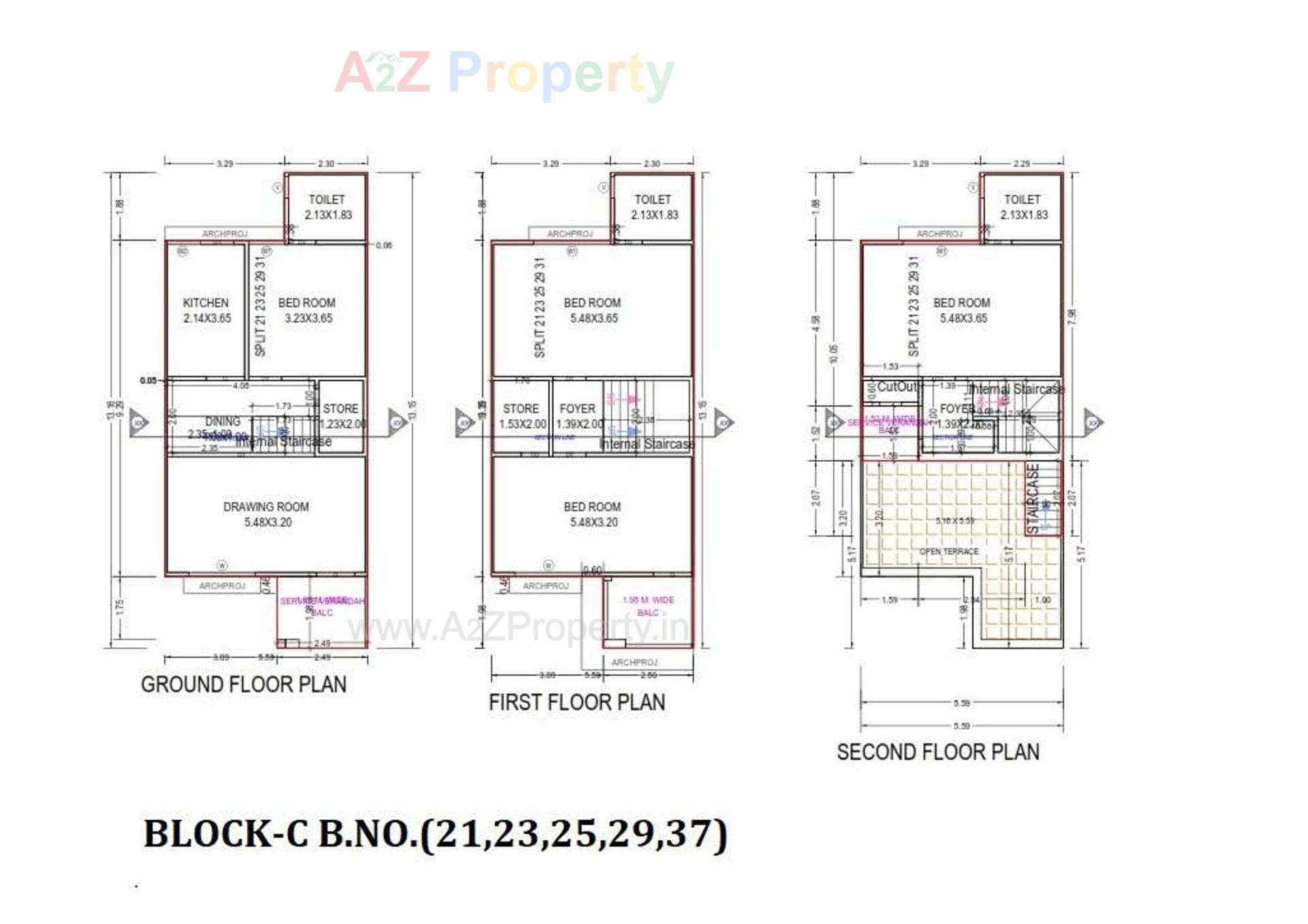 Layout of real estate project Sadguru Krishna located at Vinzol, Ahmedabad, Gujarat